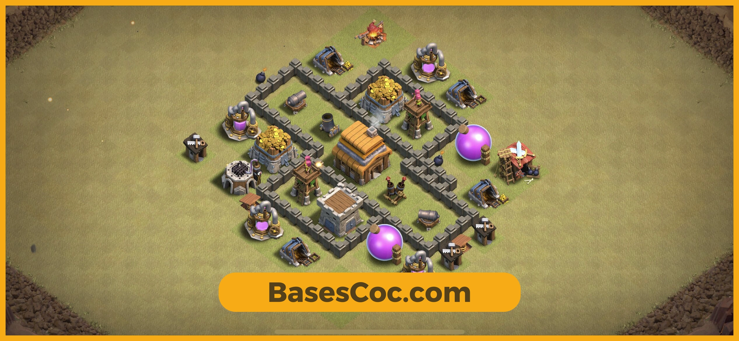 TH4 war Base
