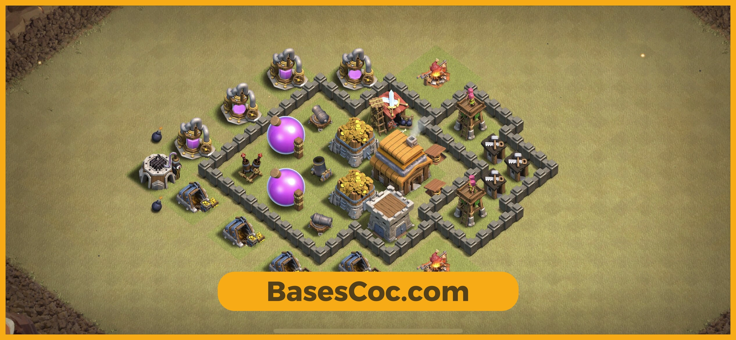 TH4 war Base