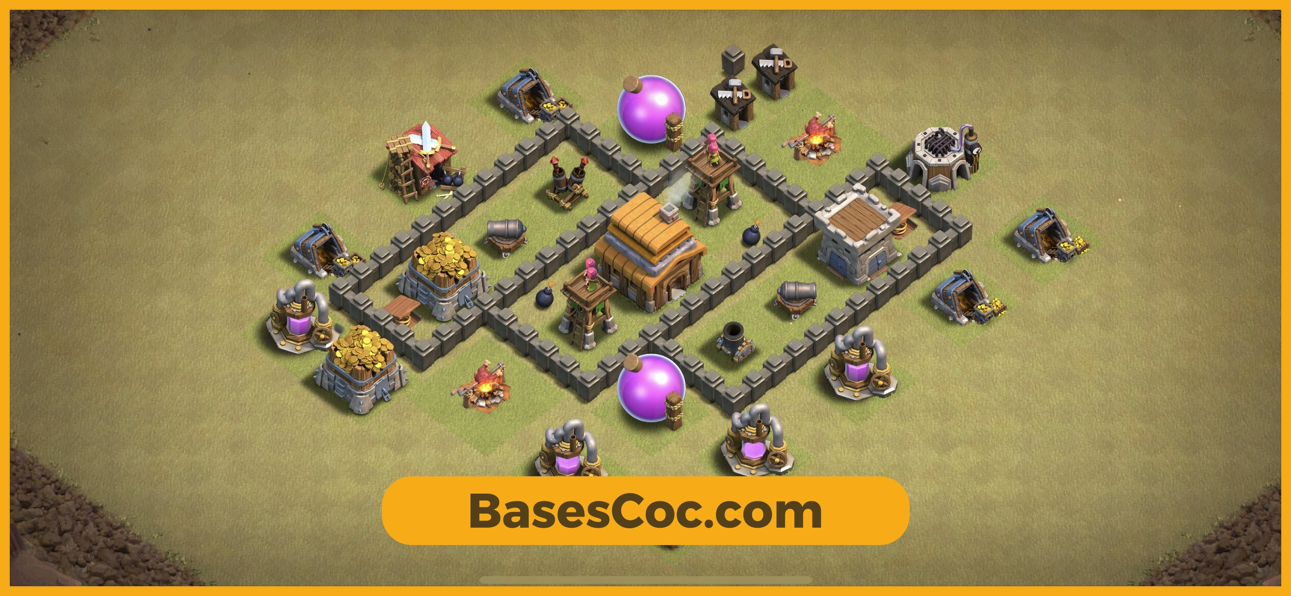 TH4 war Base