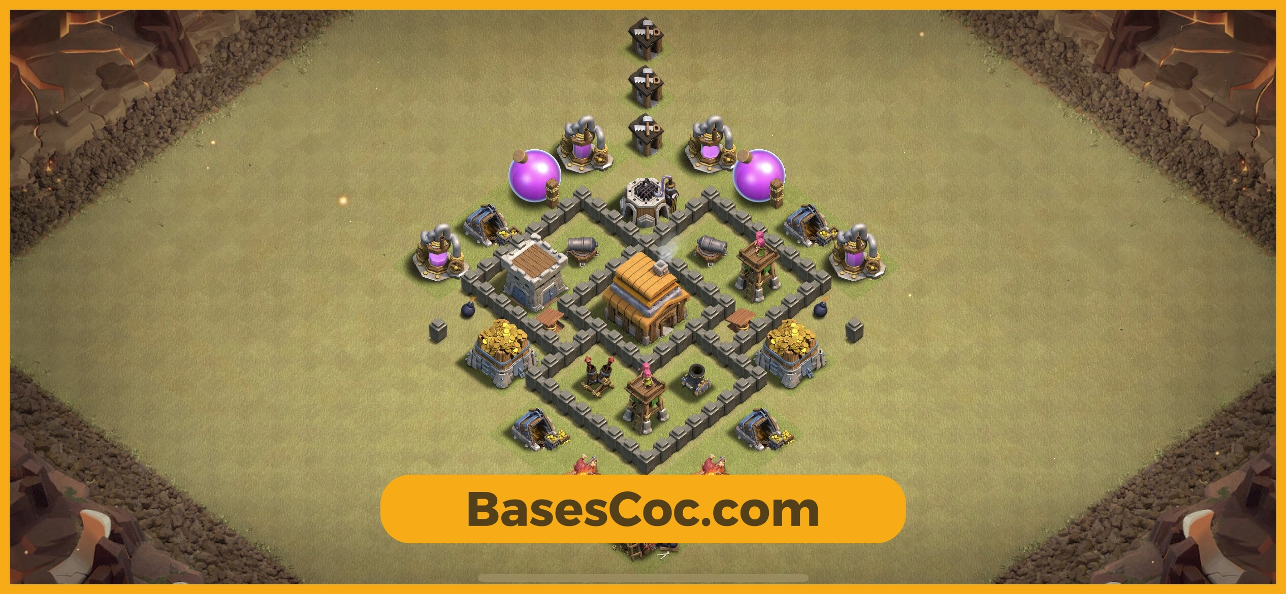 TH4 war Base