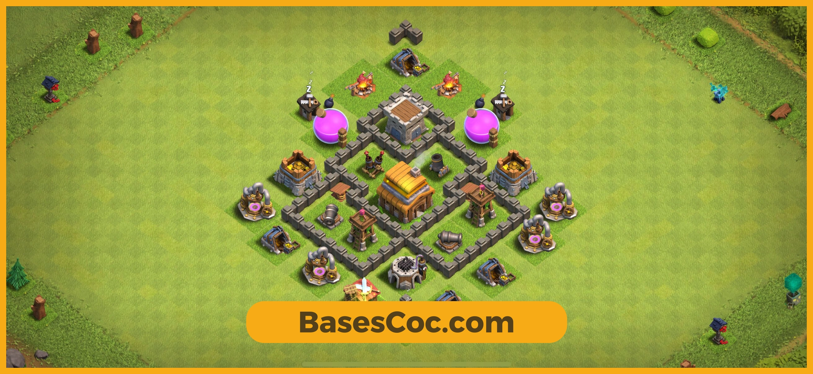 TH4 trophy Base