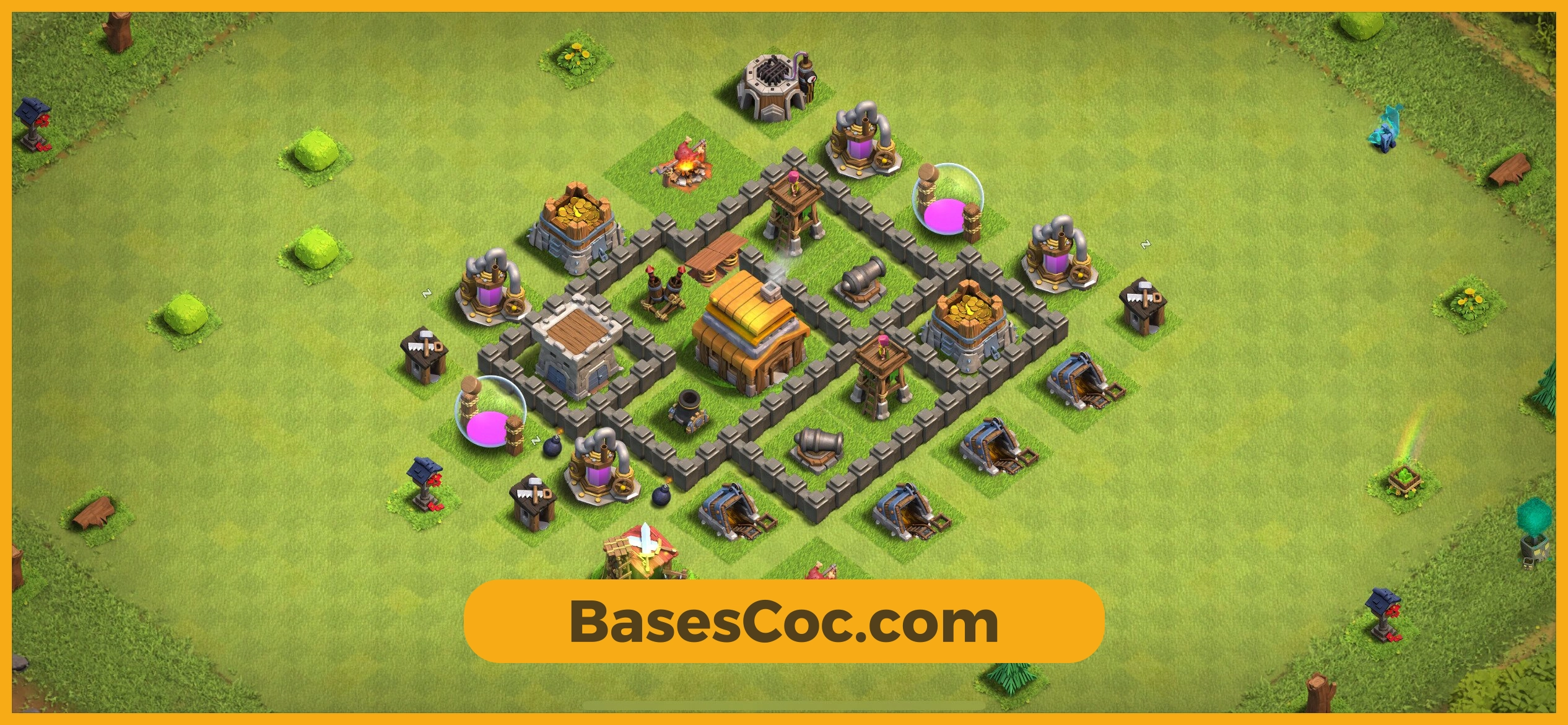 TH4 trophy Base