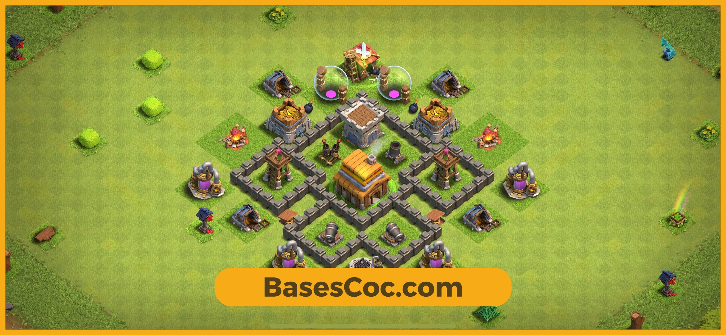TH4 trophy Base