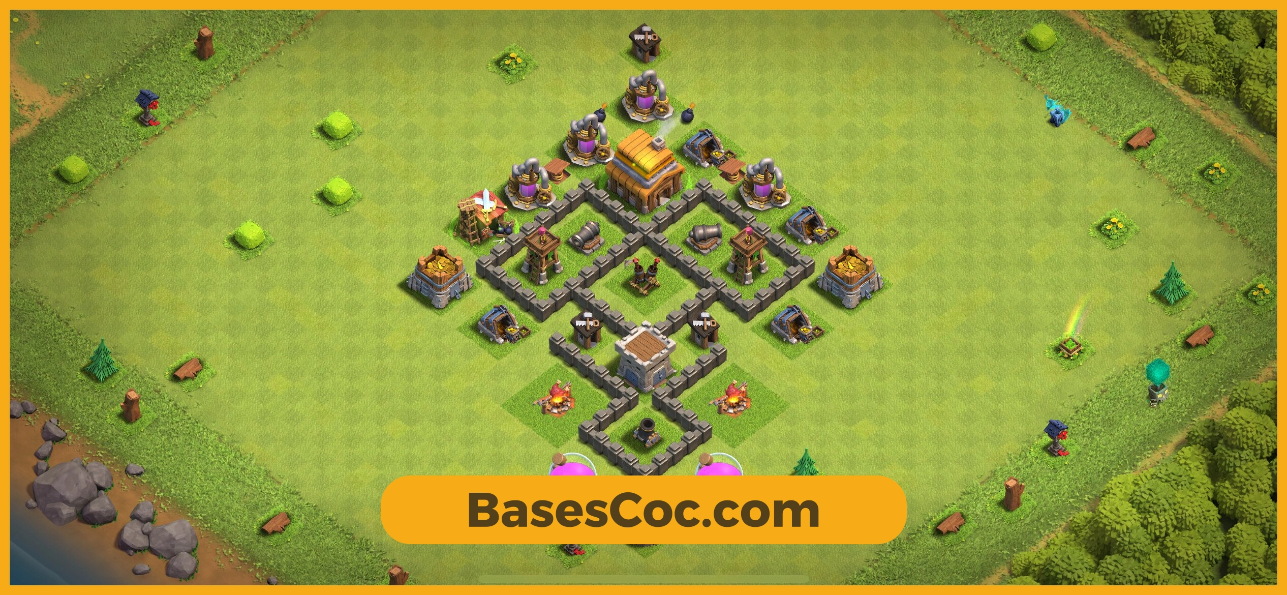 TH4 trophy Base