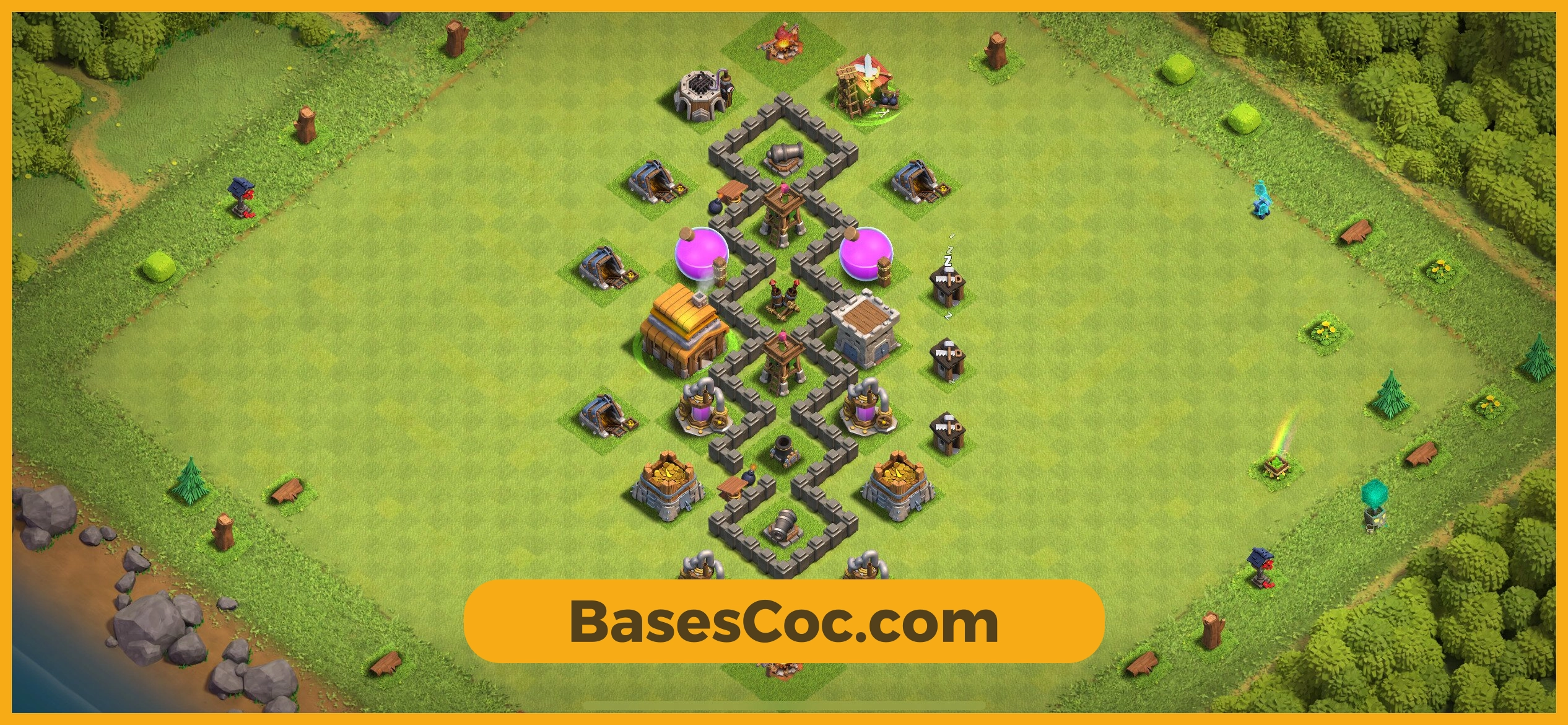 TH4 trophy Base