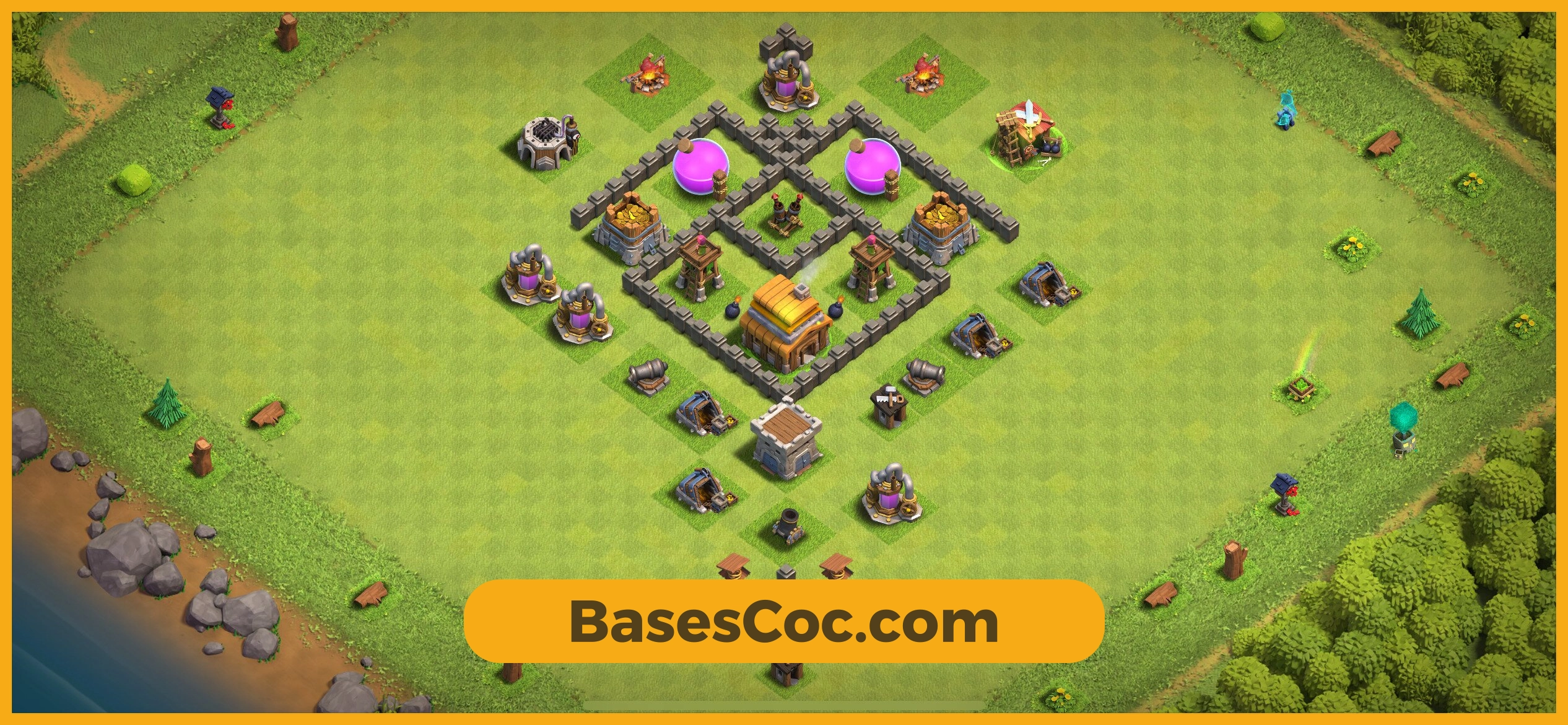 TH4 trophy Base