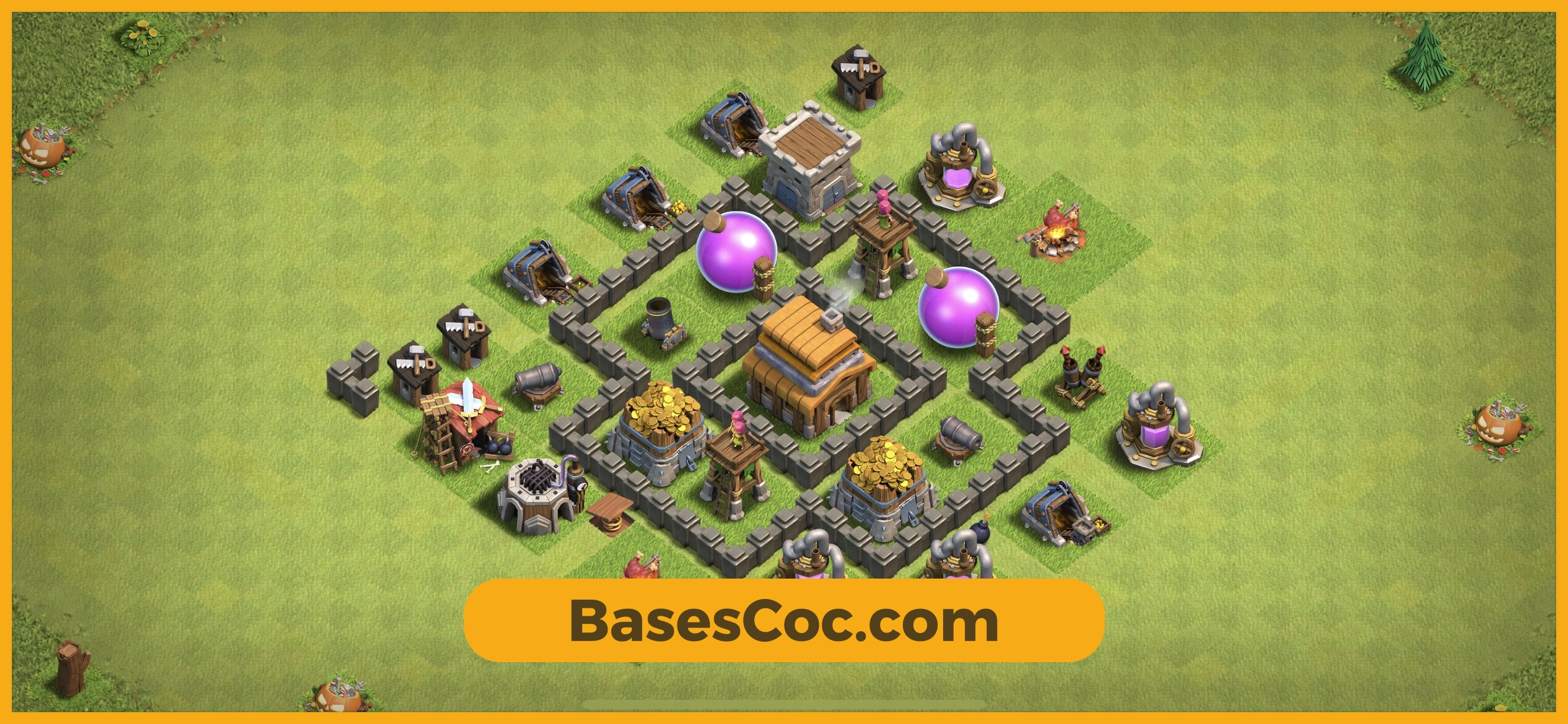 TH4 trophy Base