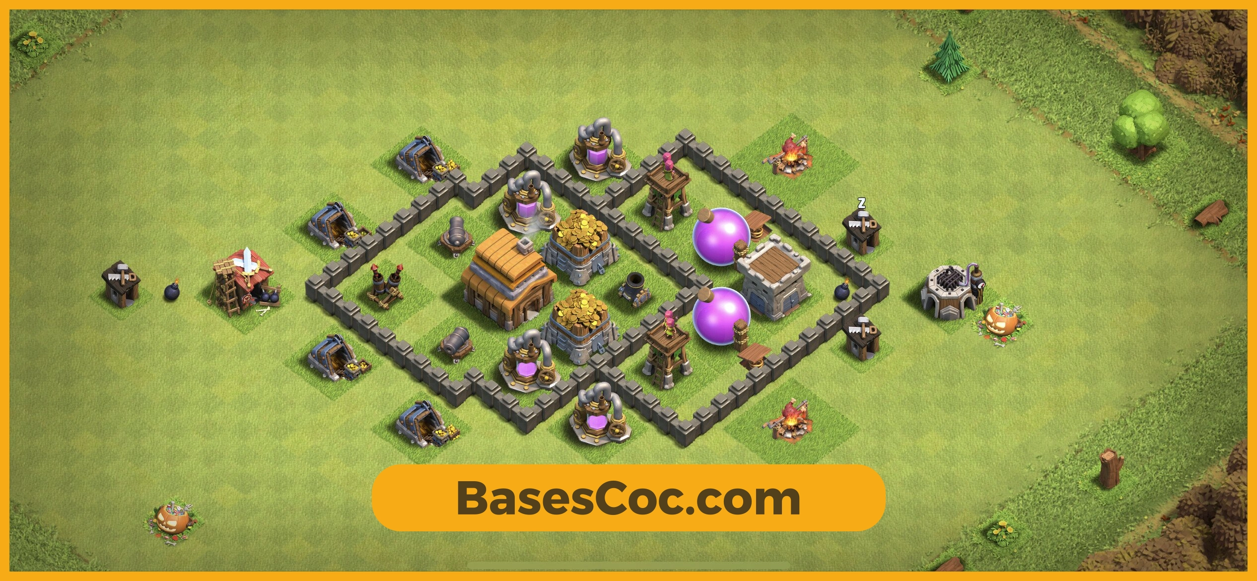 TH4 trophy Base