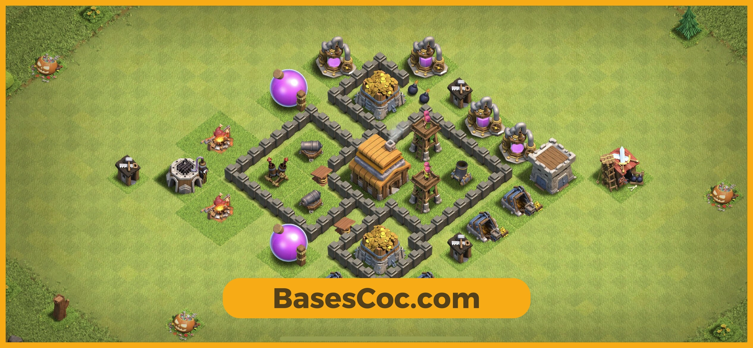 TH4 trophy Base