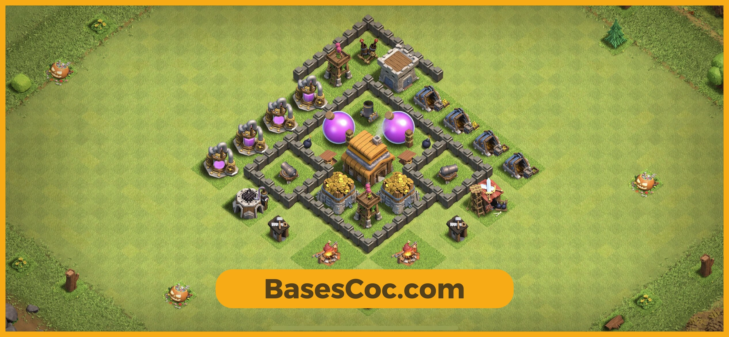 TH4 trophy Base