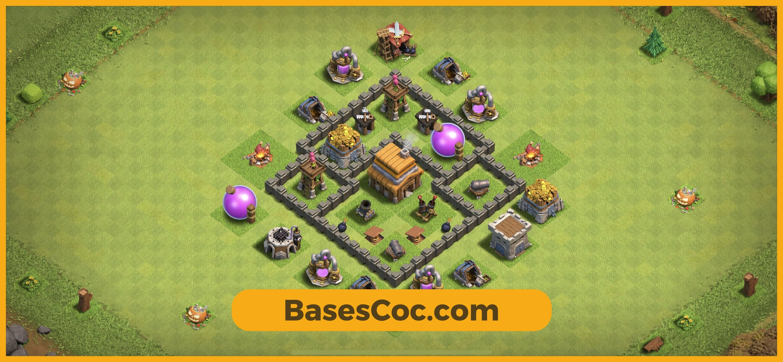 TH4 trophy Base