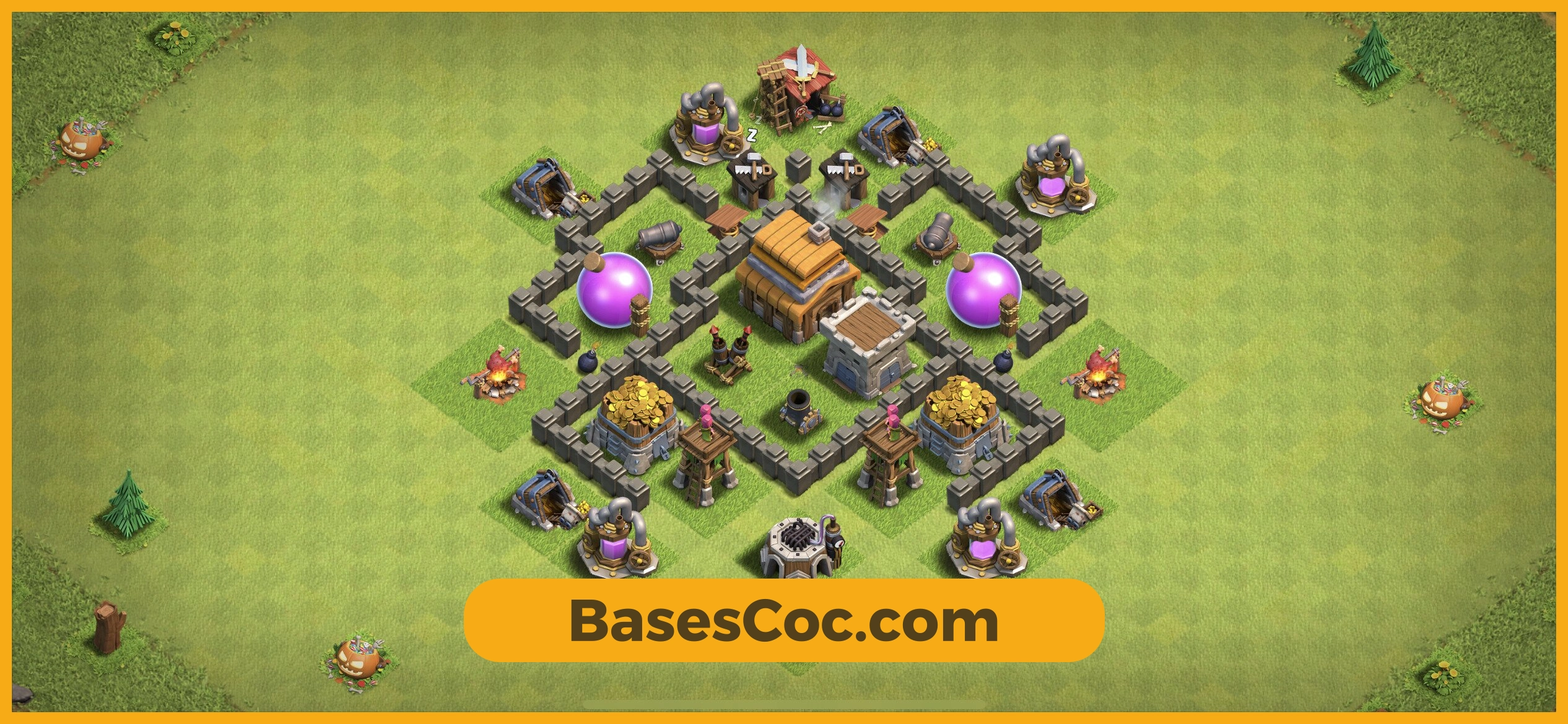 TH4 trophy Base