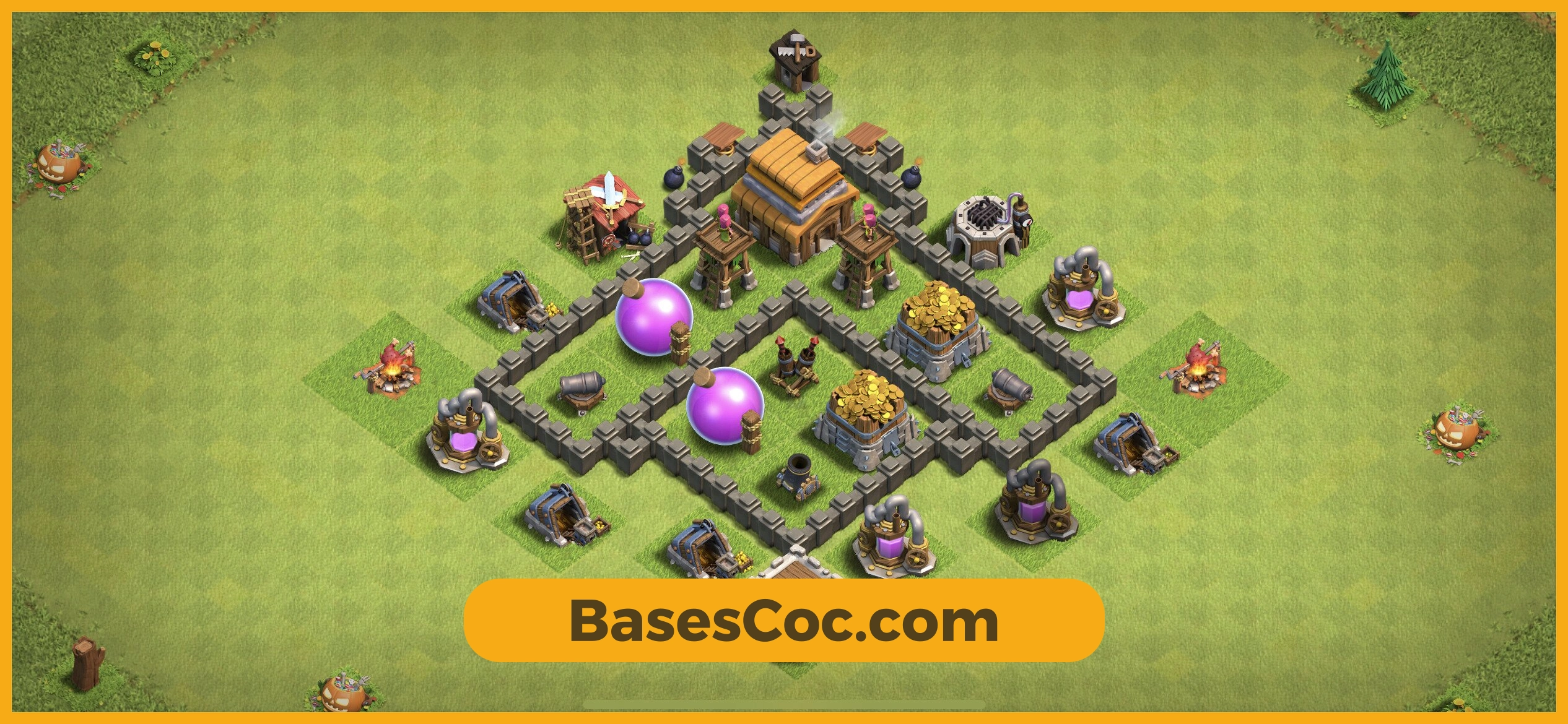 TH4 trophy Base