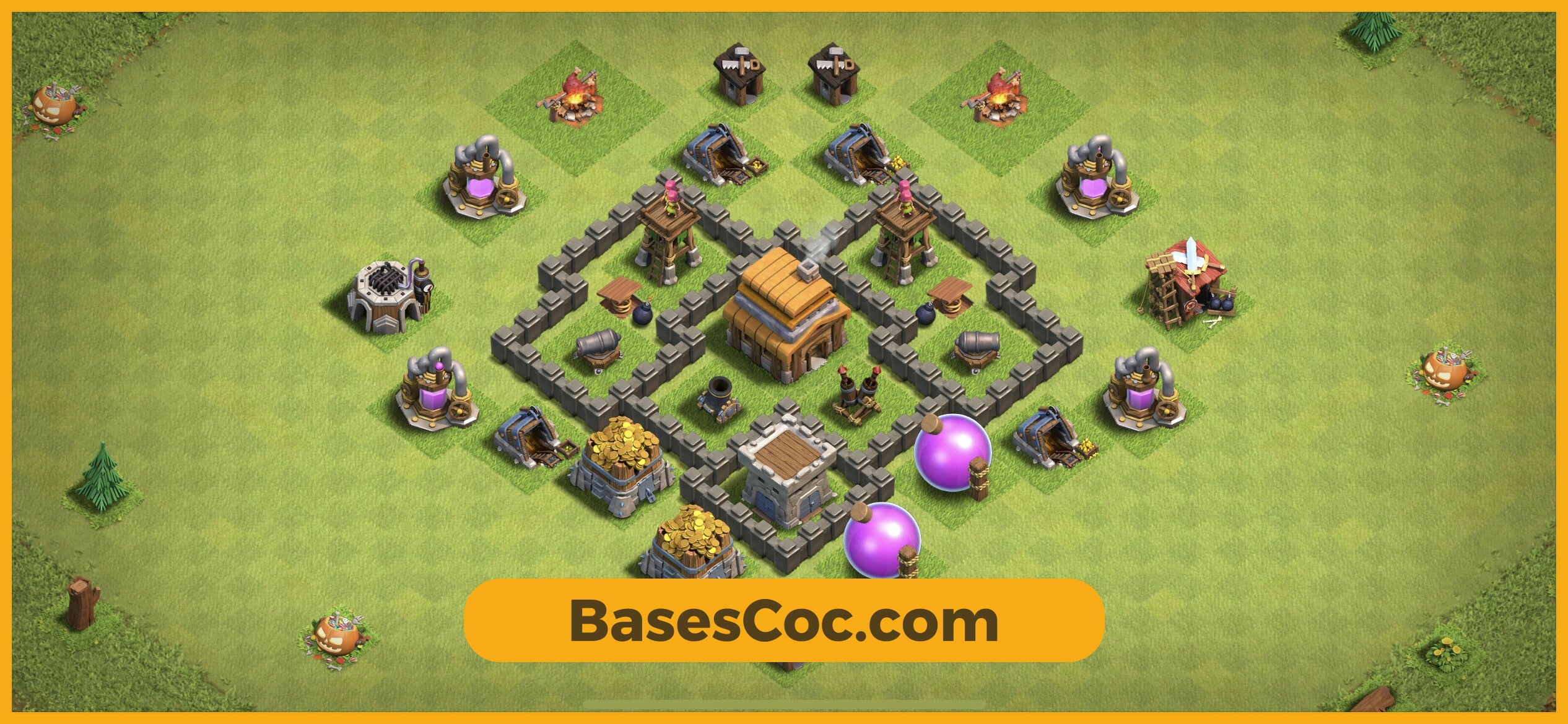TH4 trophy Base