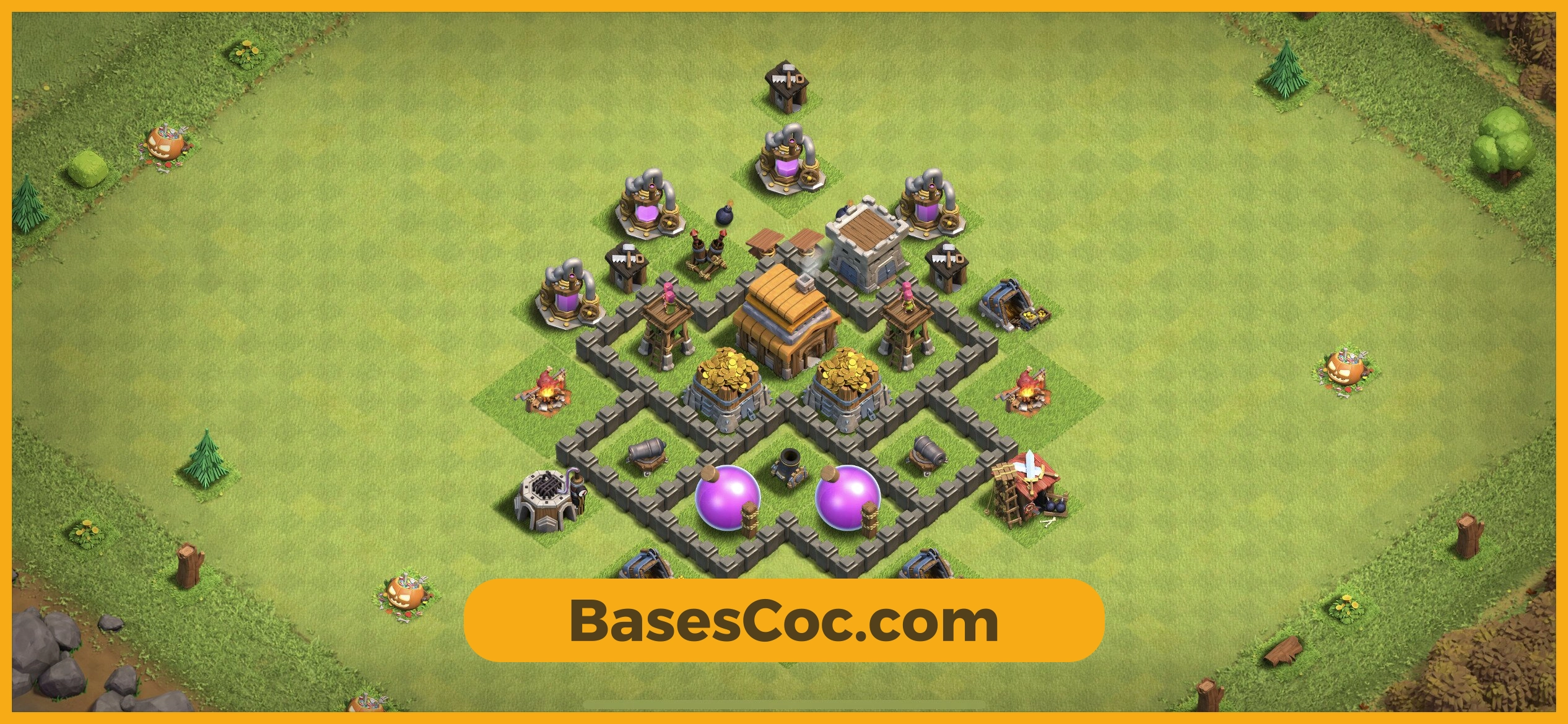TH4 trophy Base
