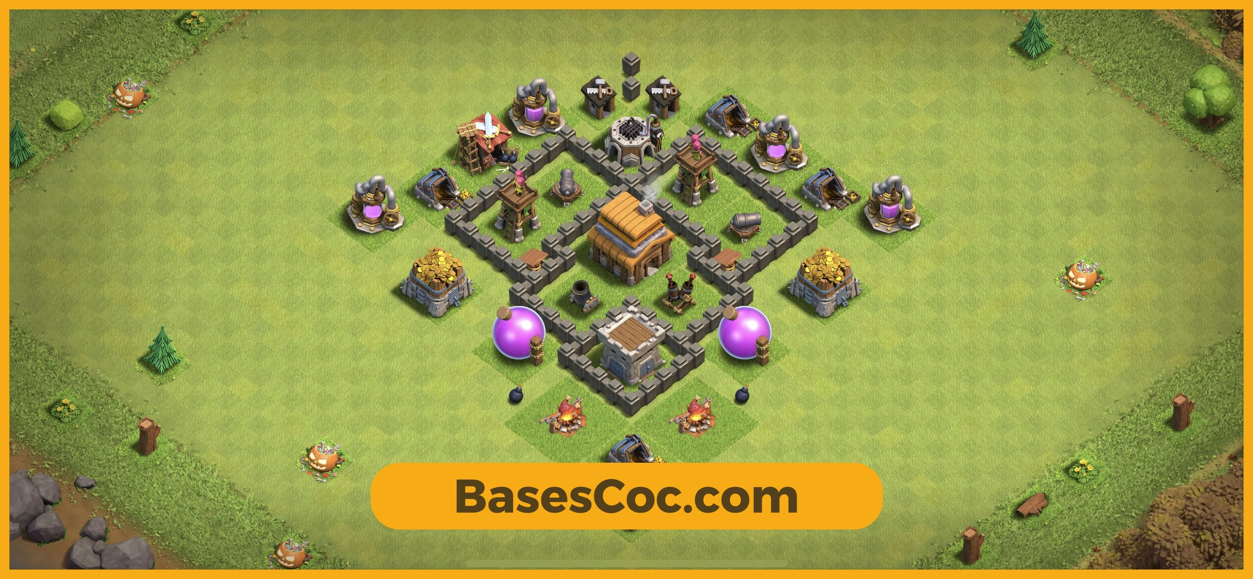 TH4 trophy Base
