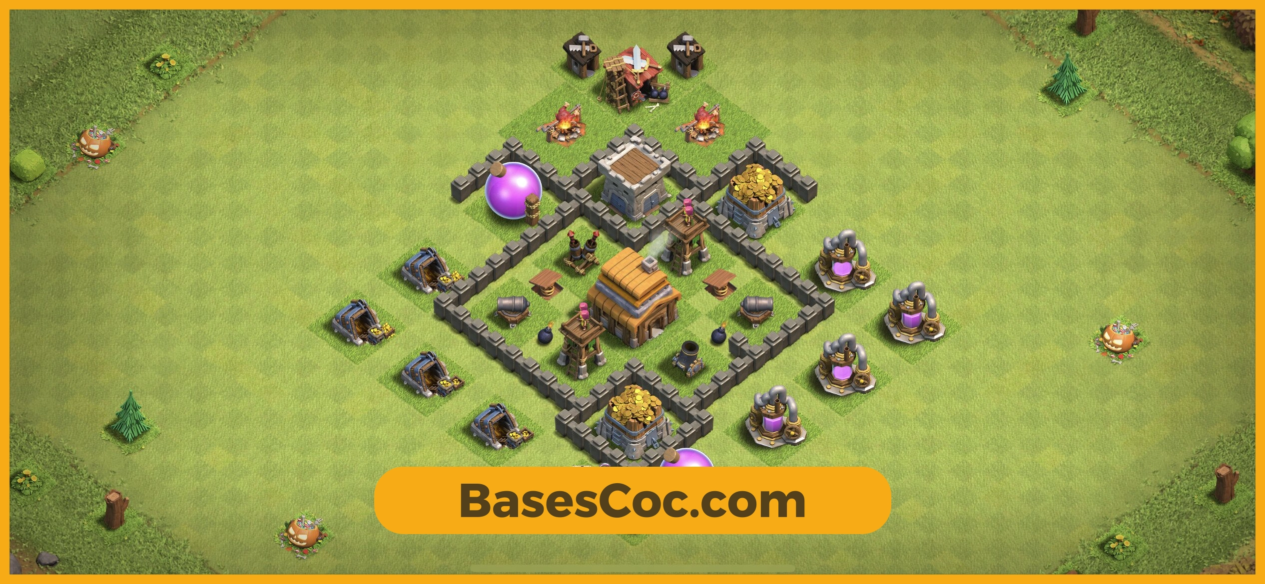 TH4 trophy Base