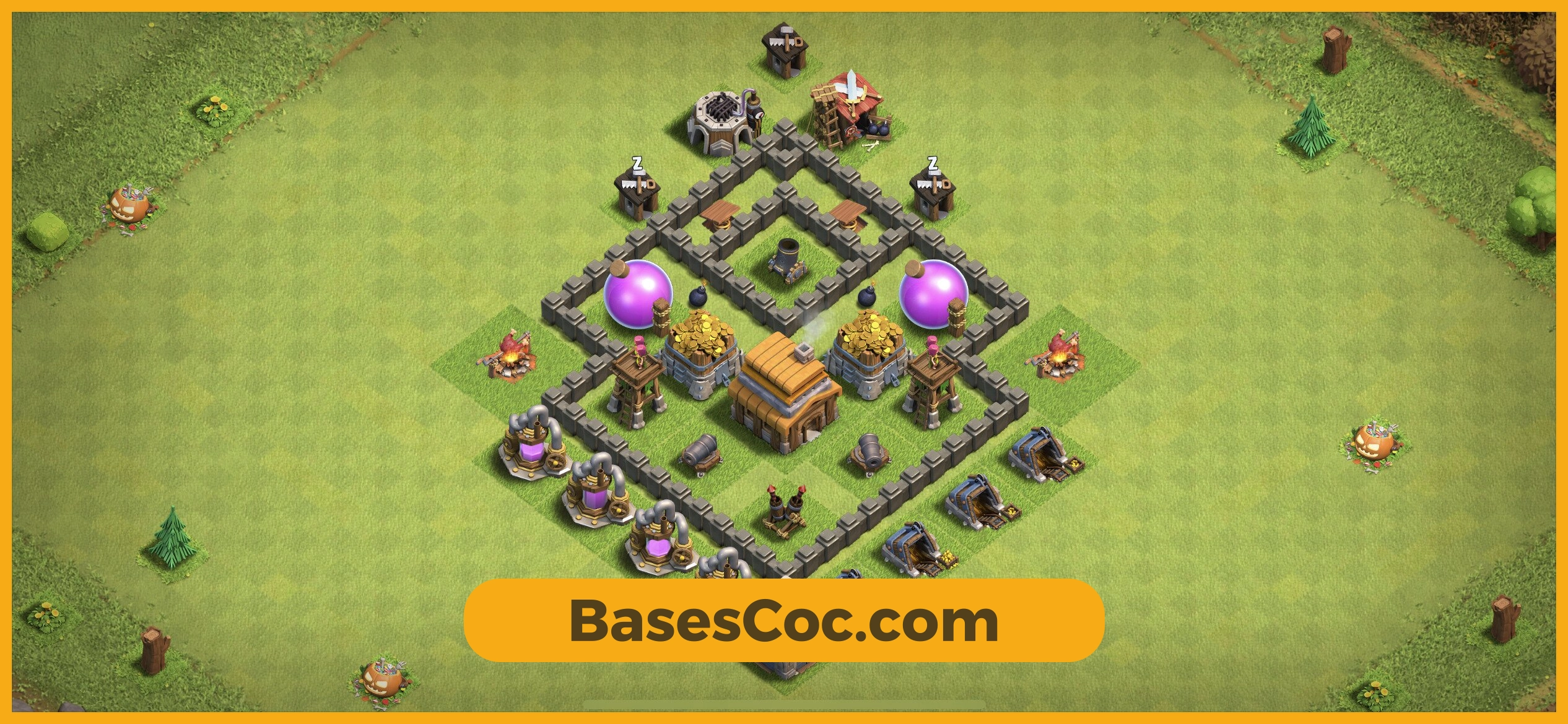 TH4 trophy Base