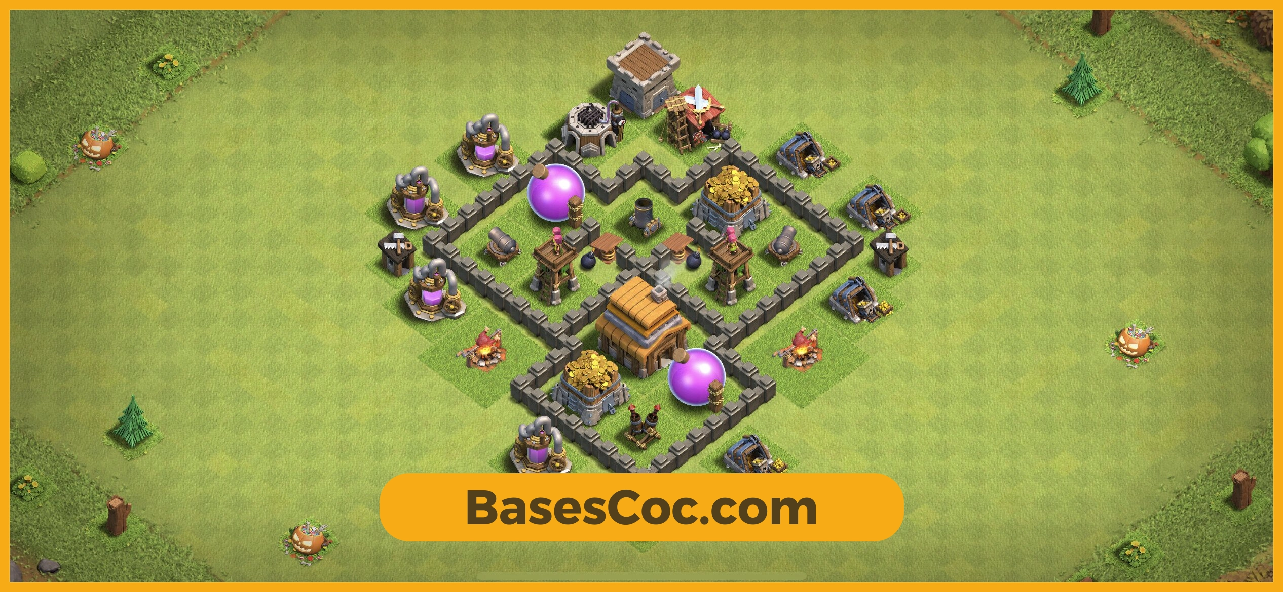 TH4 trophy Base