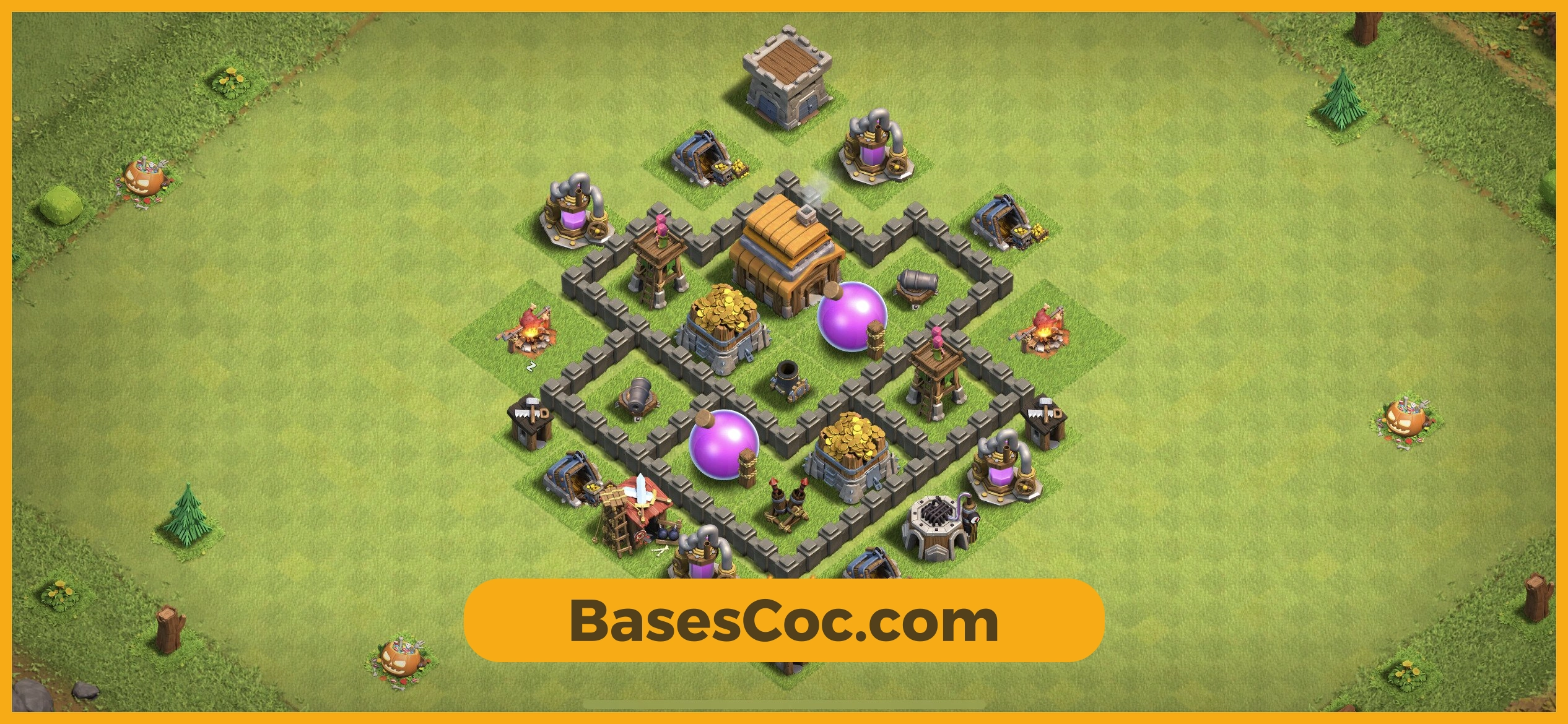 TH4 trophy Base