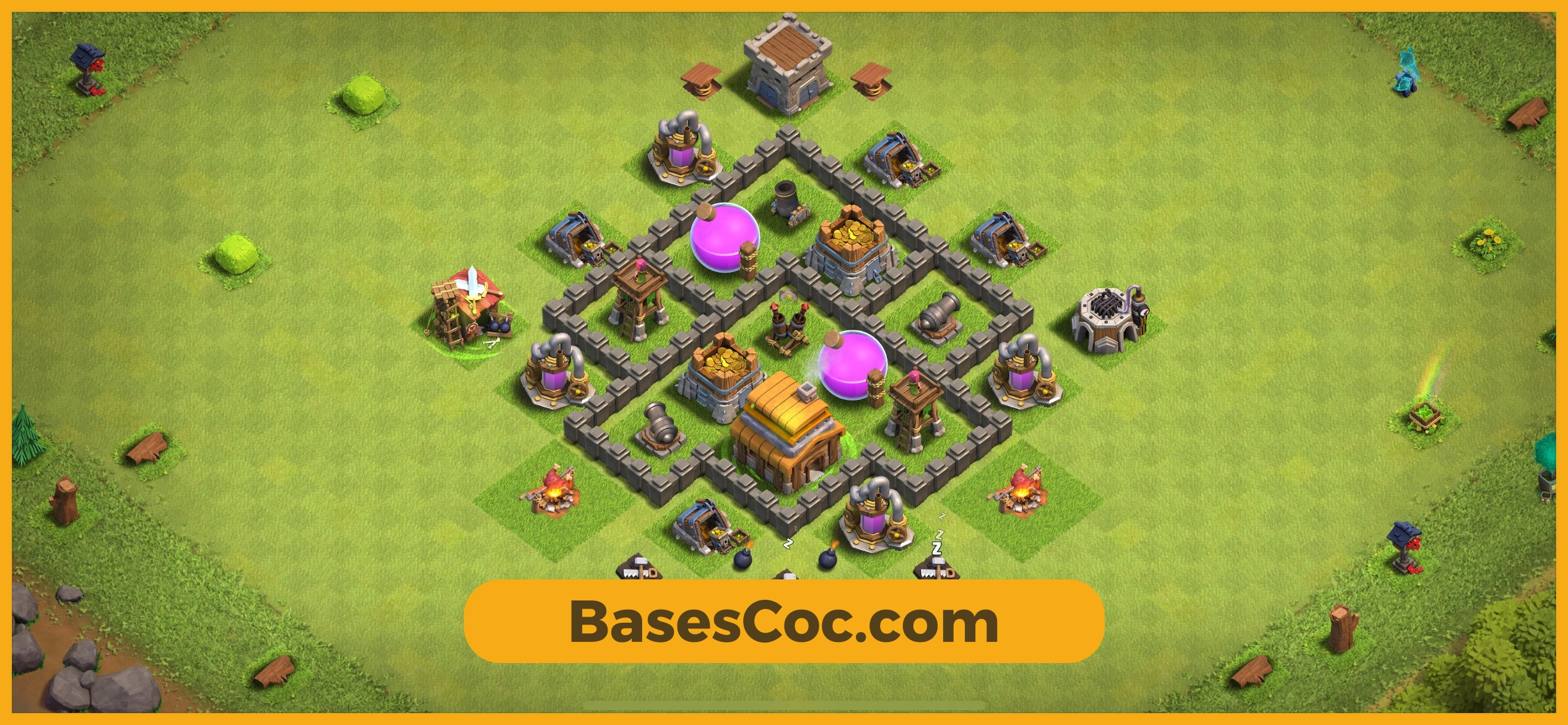 TH4 farm Base