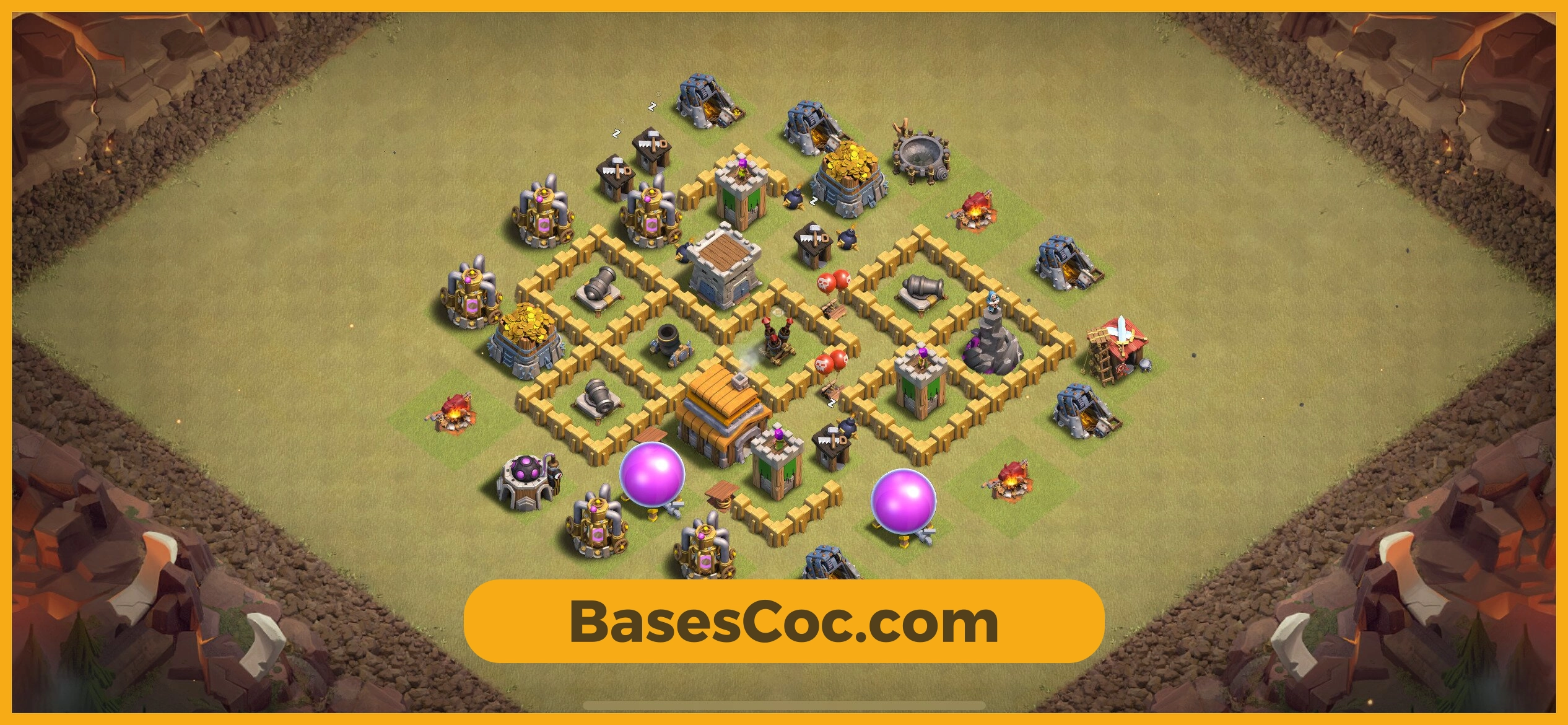 TH5 war Base