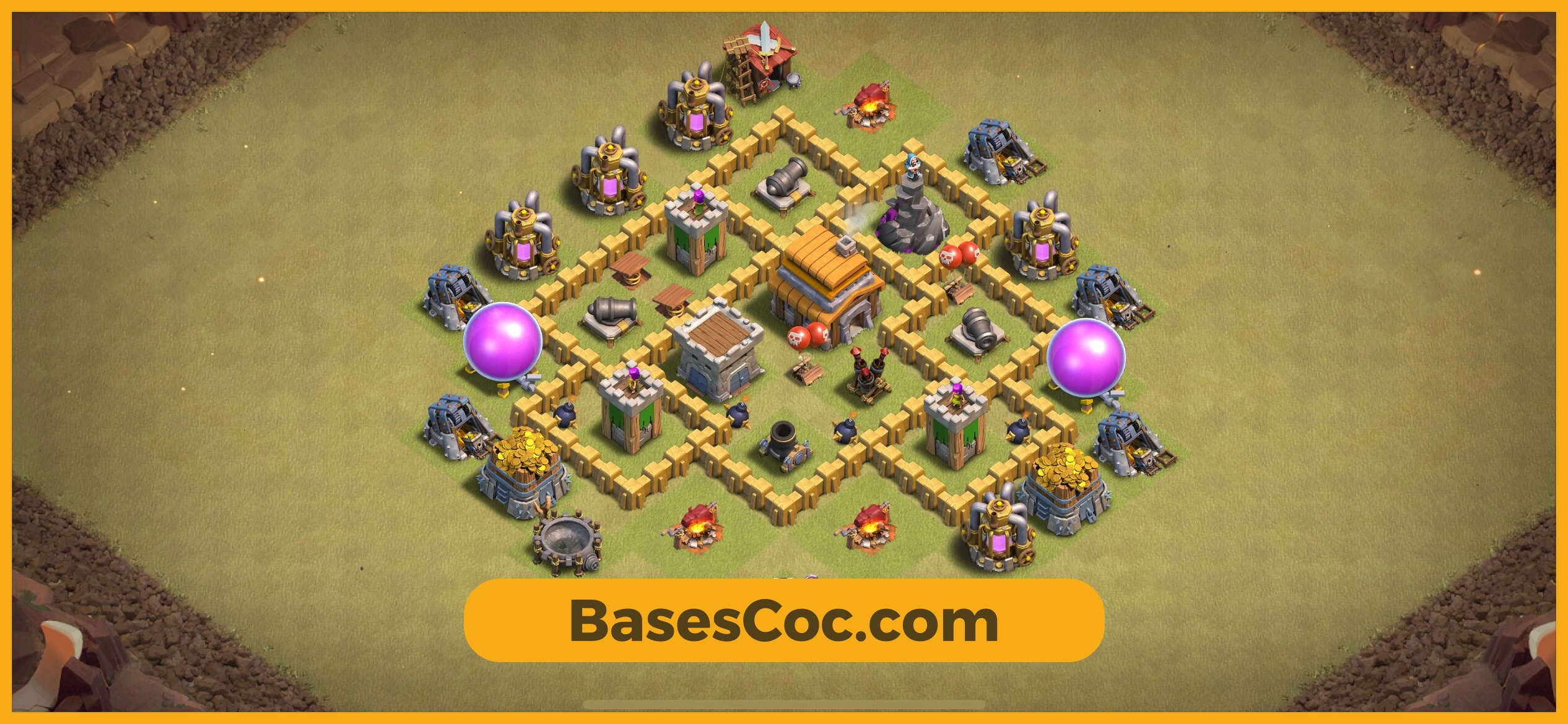 TH5 war Base