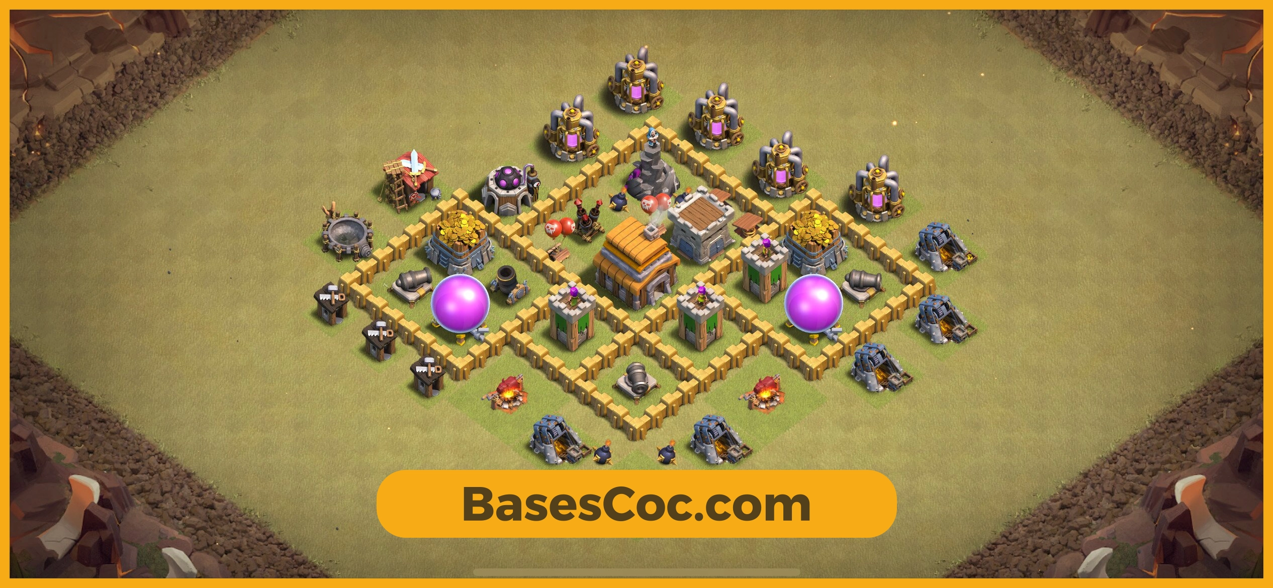 TH5 war Base