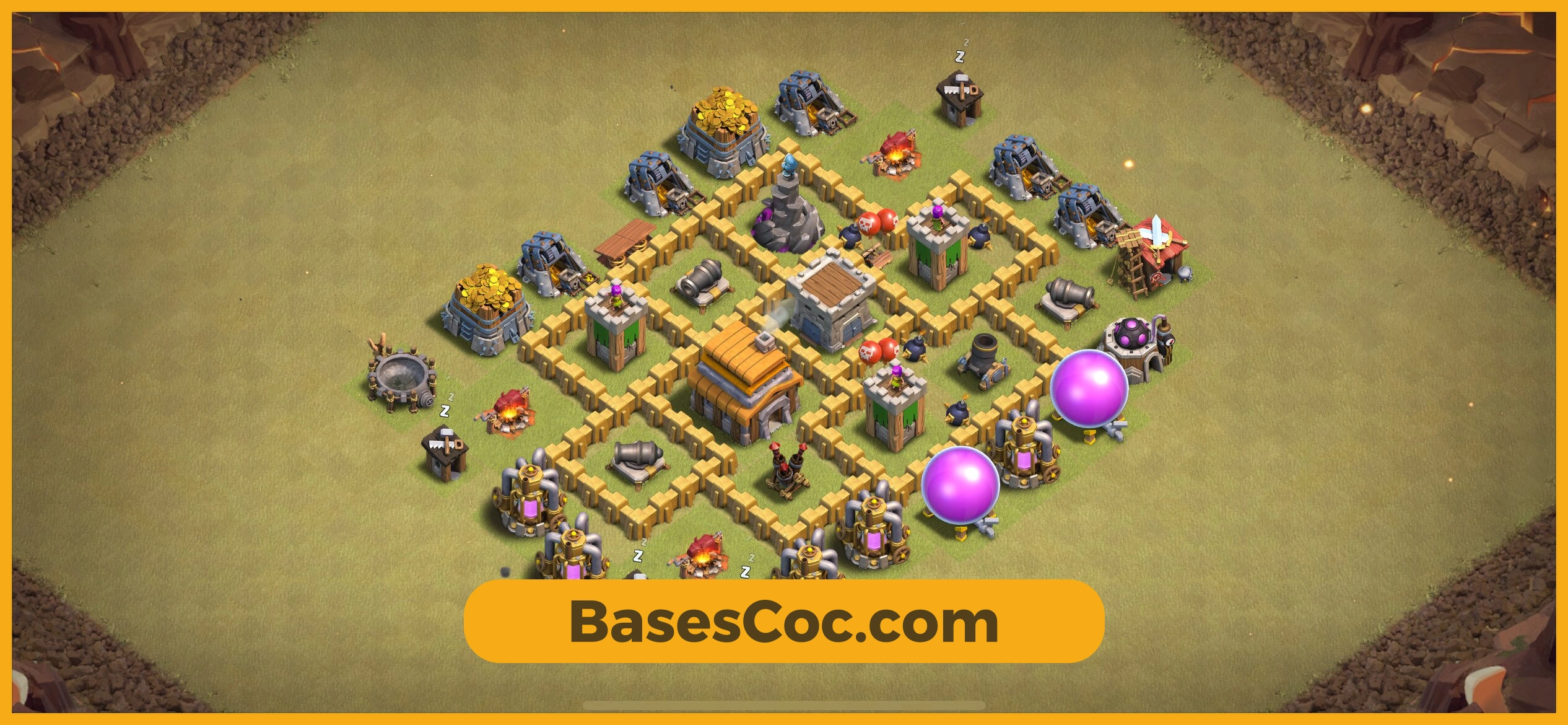 TH5 war Base