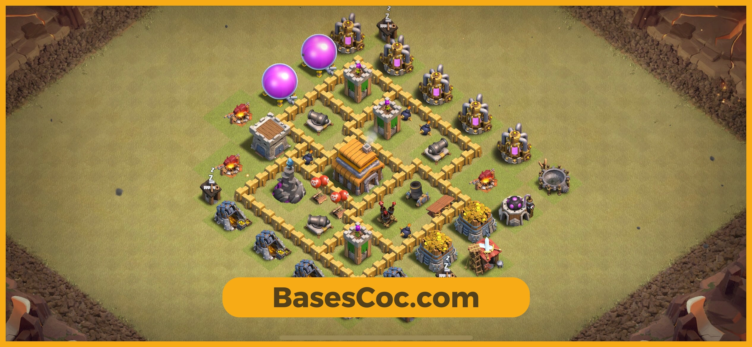 TH5 war Base