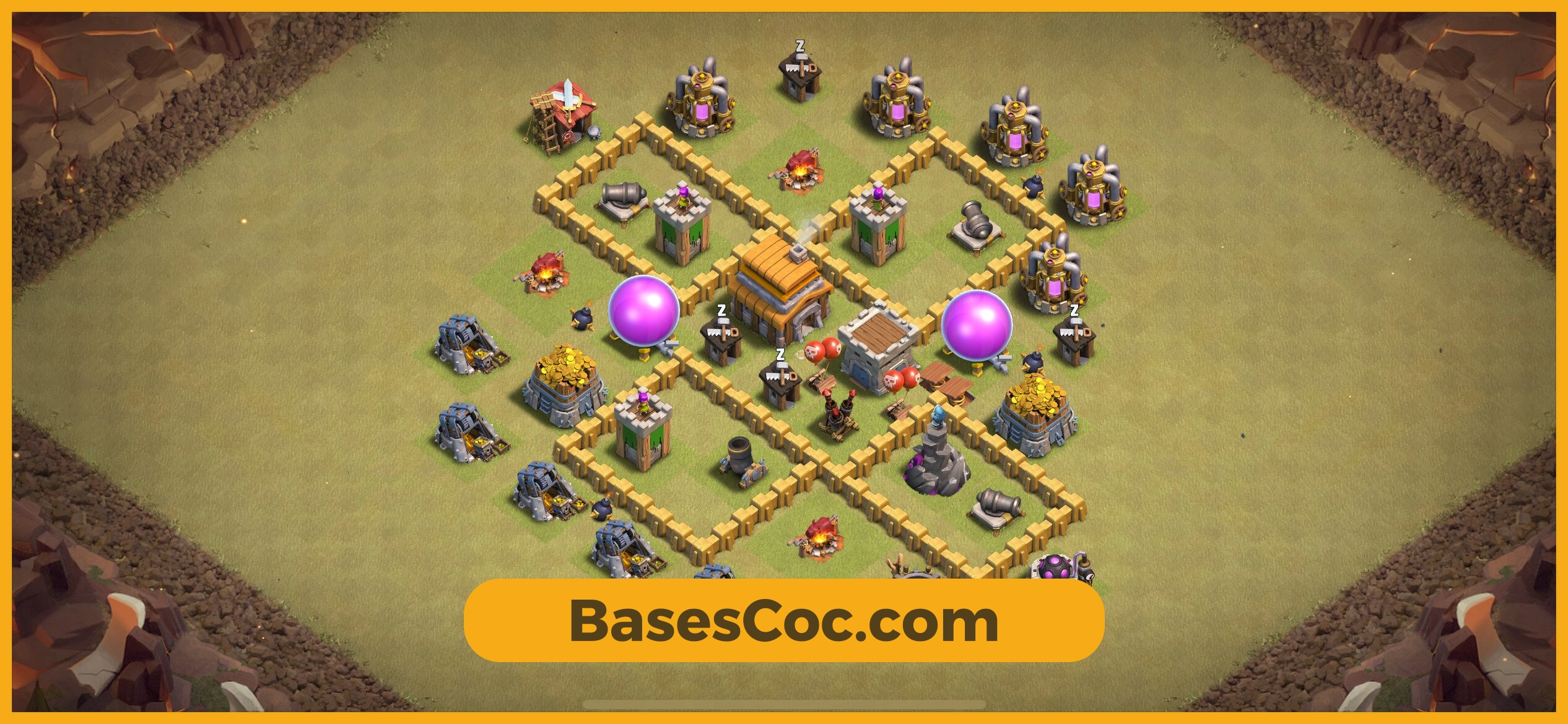 TH5 war Base