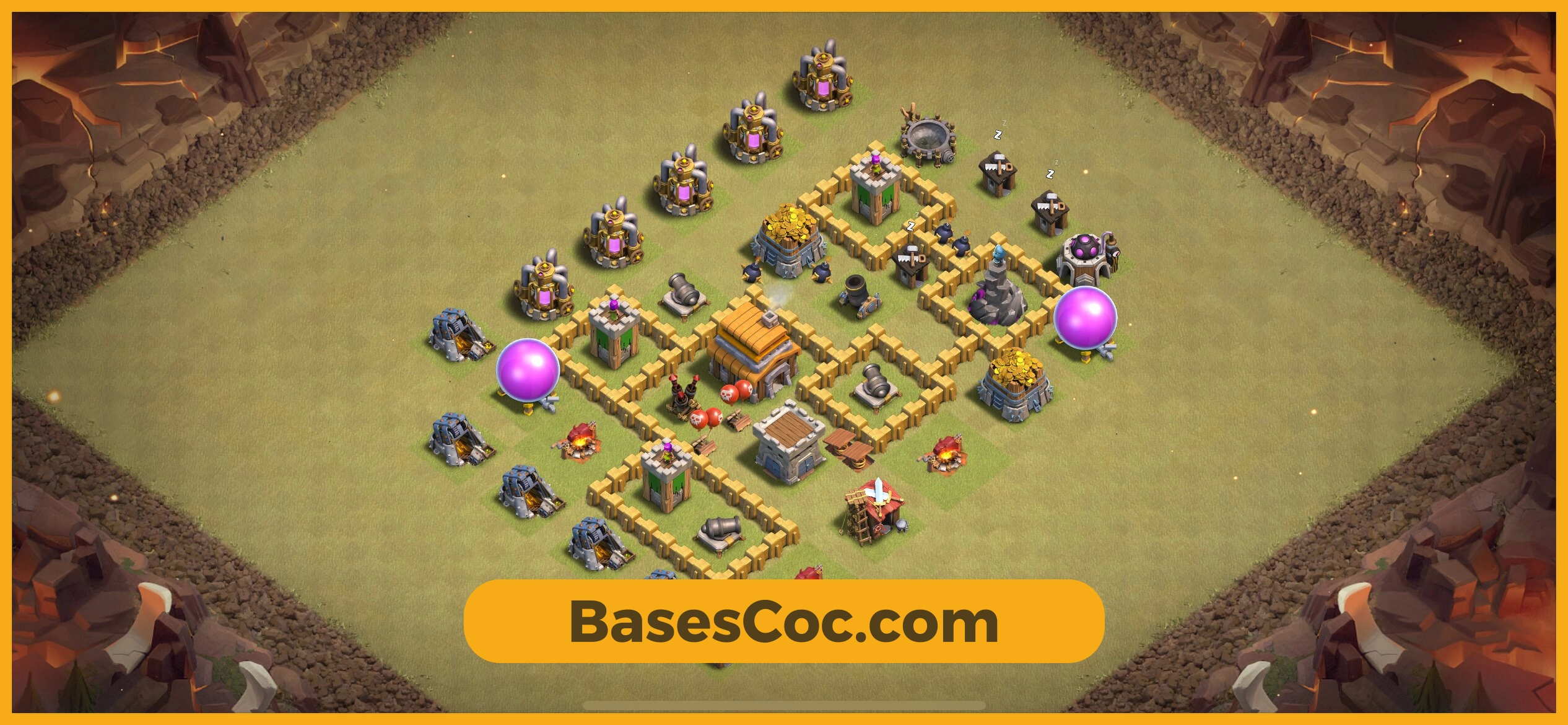 TH5 war Base