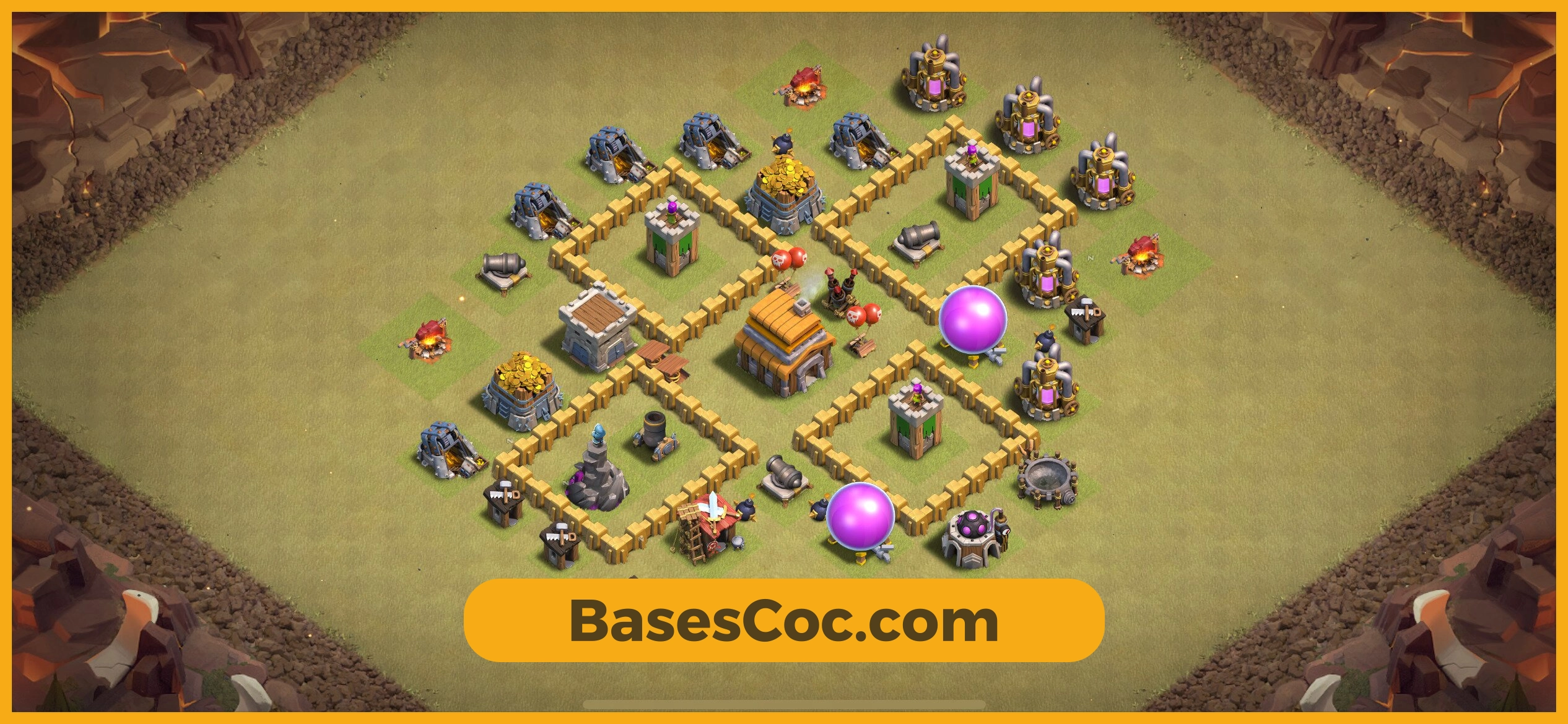 TH5 war Base