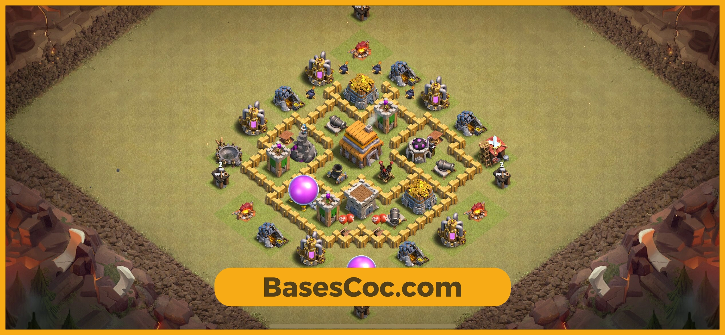 TH5 war Base