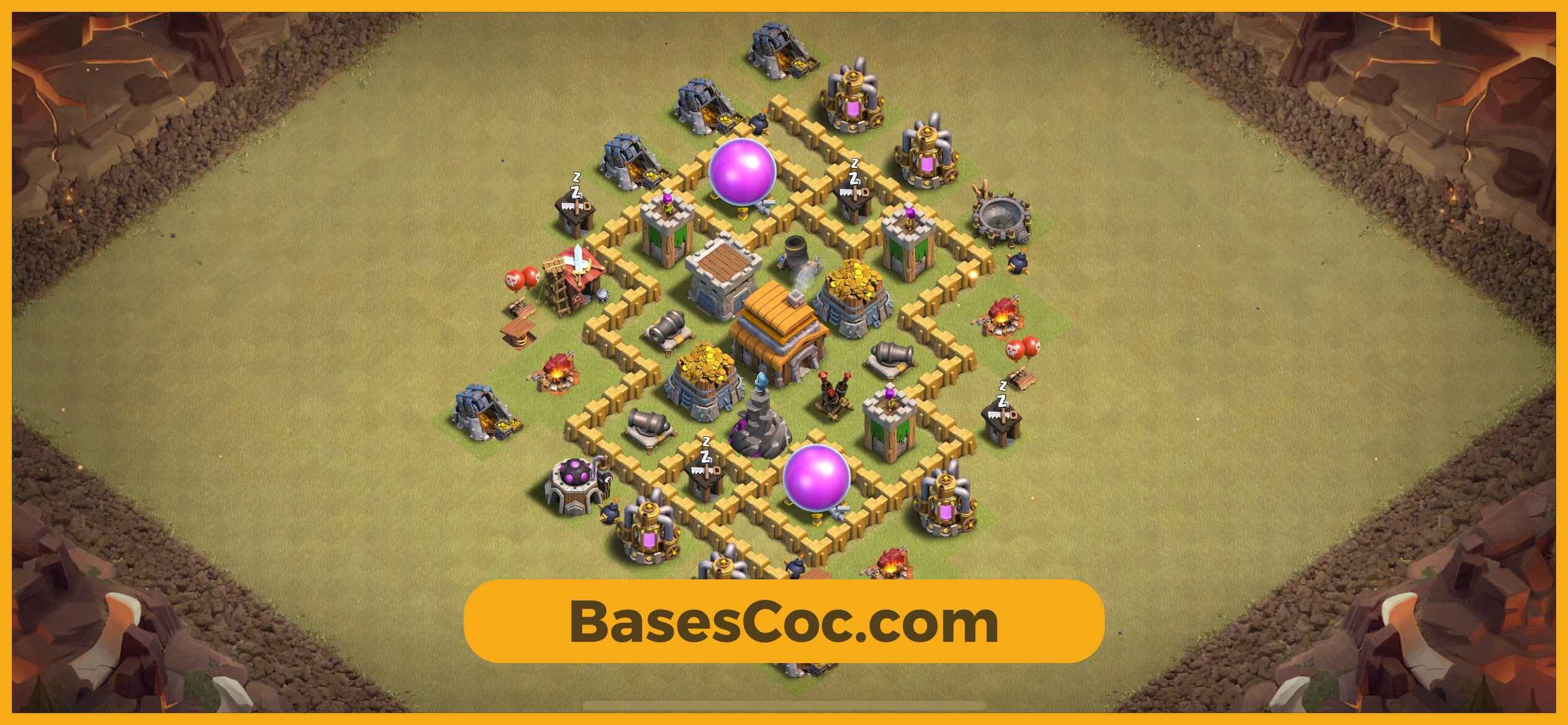 TH5 war Base
