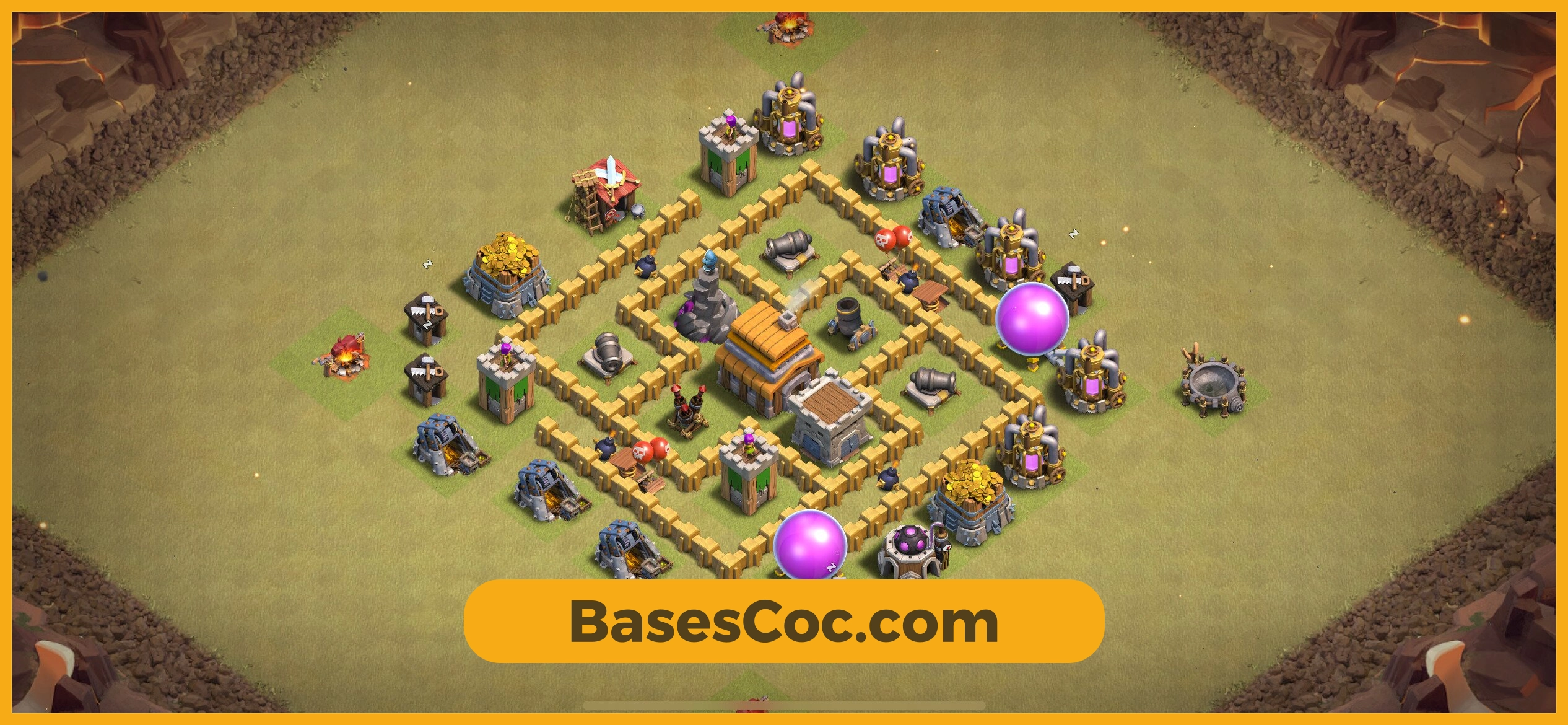 TH5 war Base