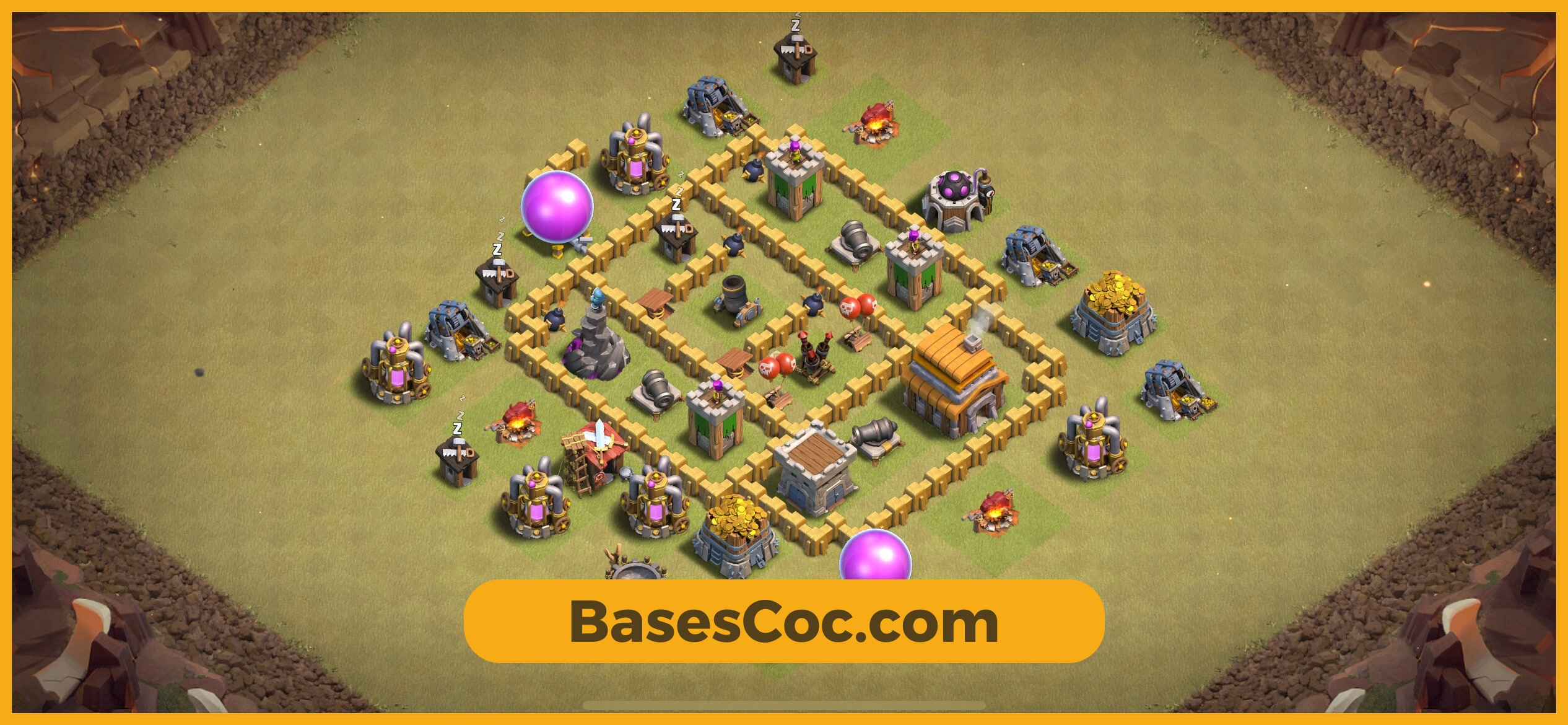 TH5 war Base
