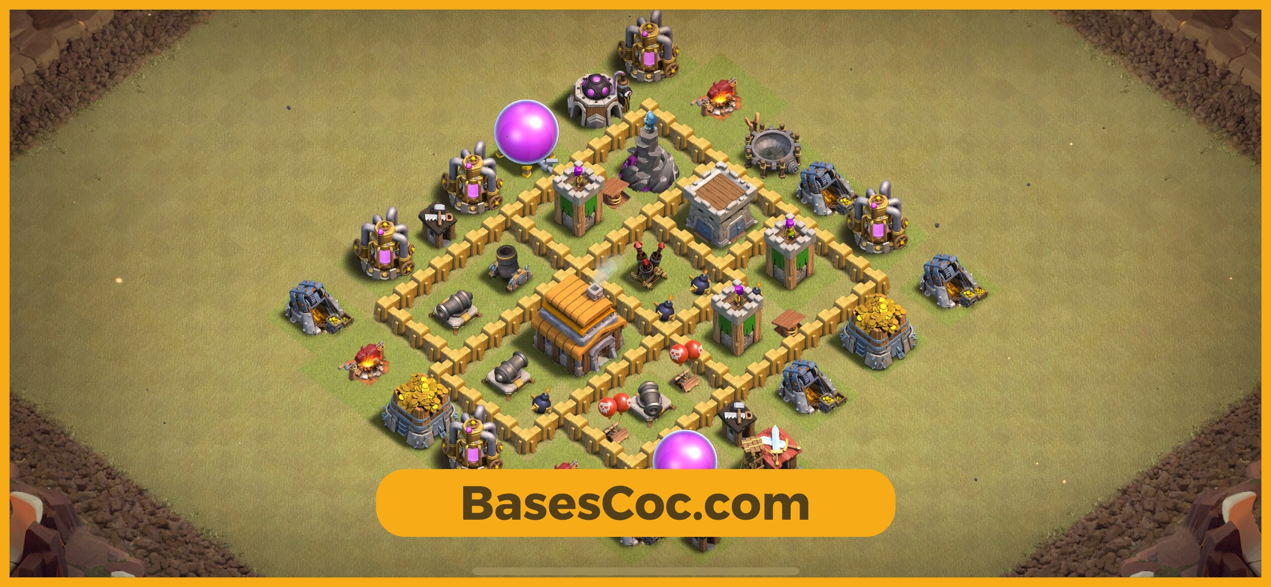 TH5 war Base