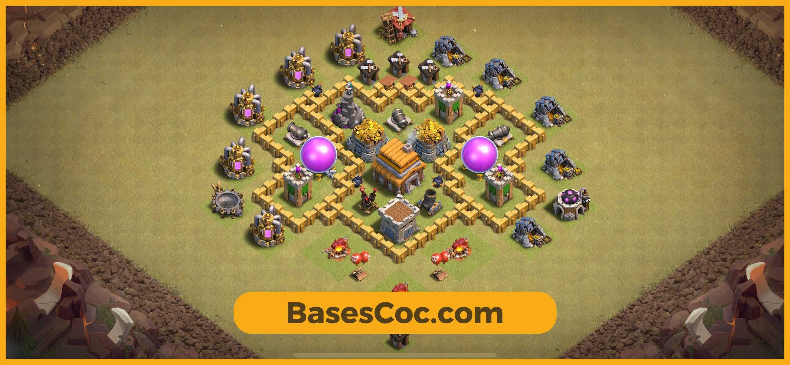 TH5 war Base