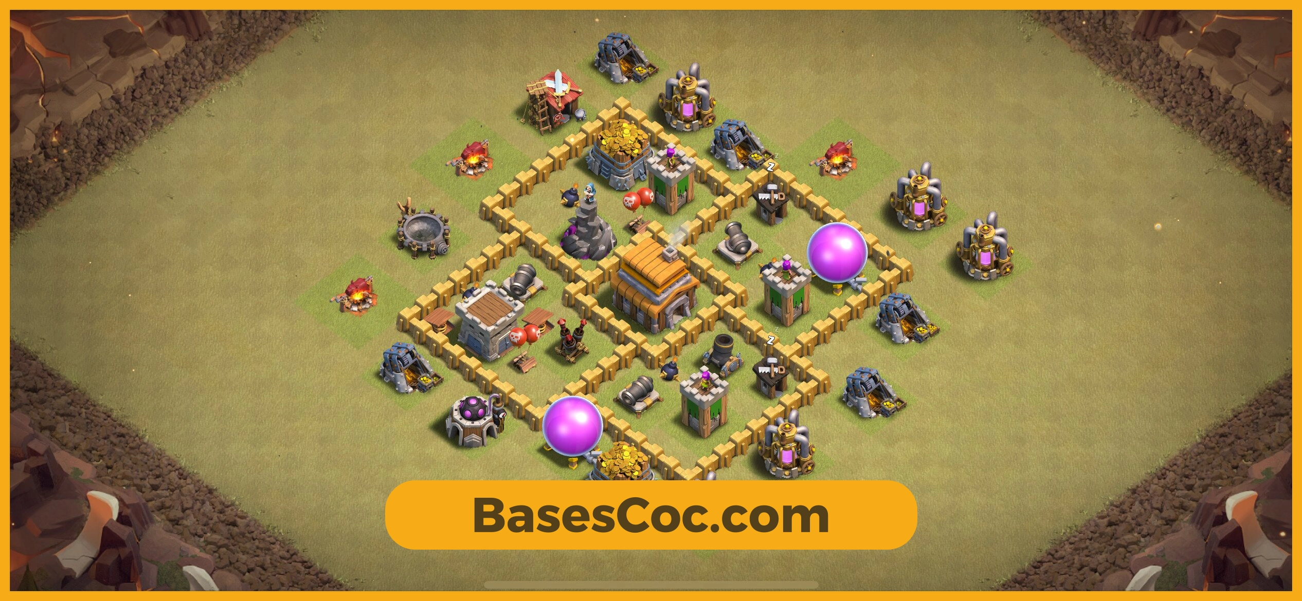 TH5 war Base