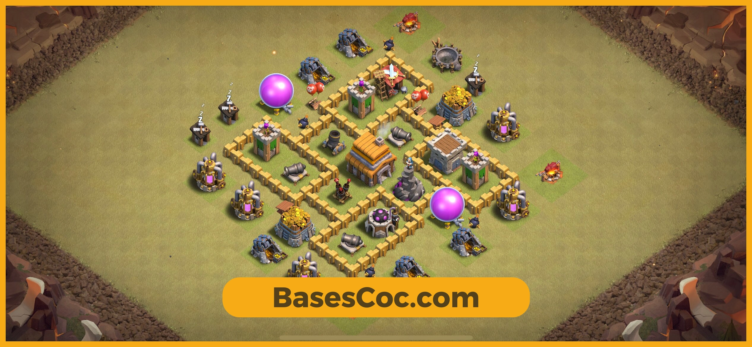TH5 war Base
