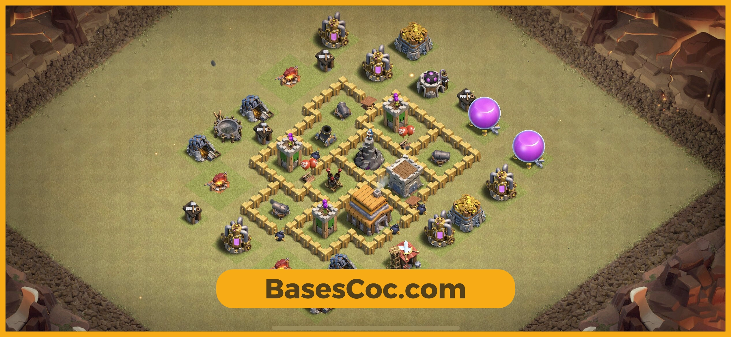 TH5 war Base