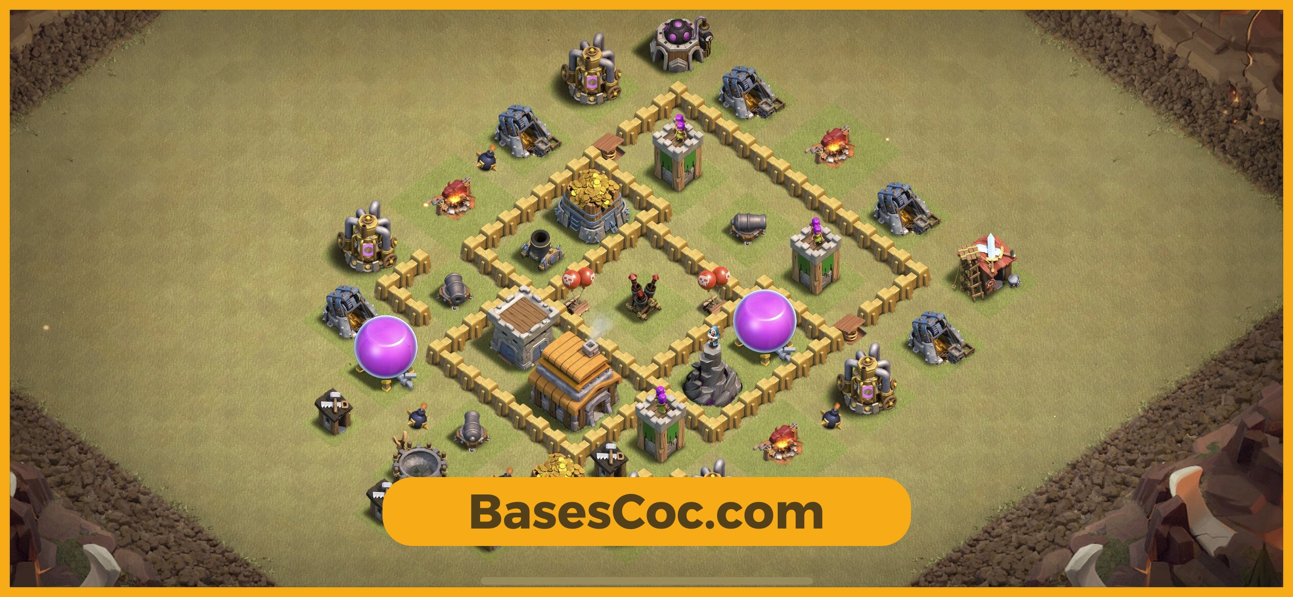 TH5 war Base