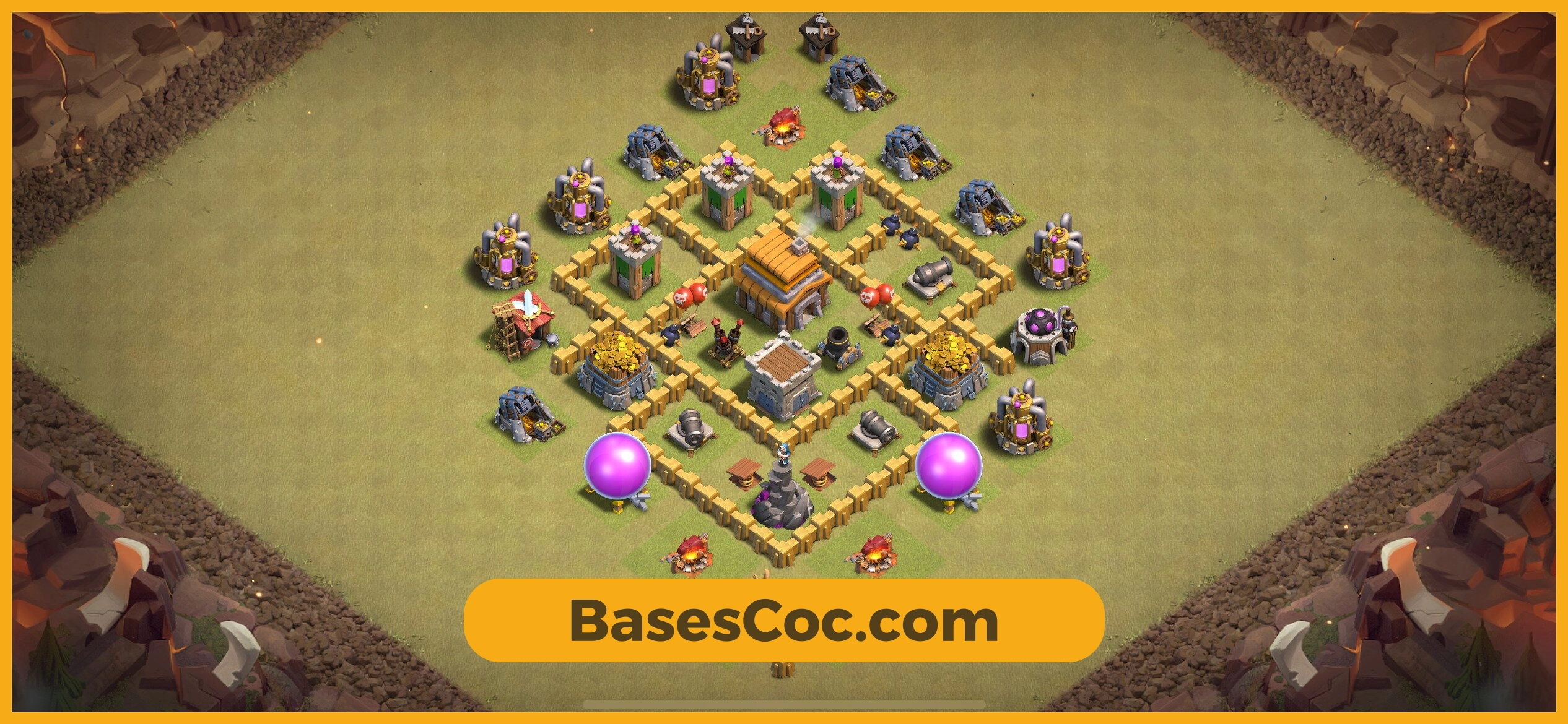 TH5 war Base