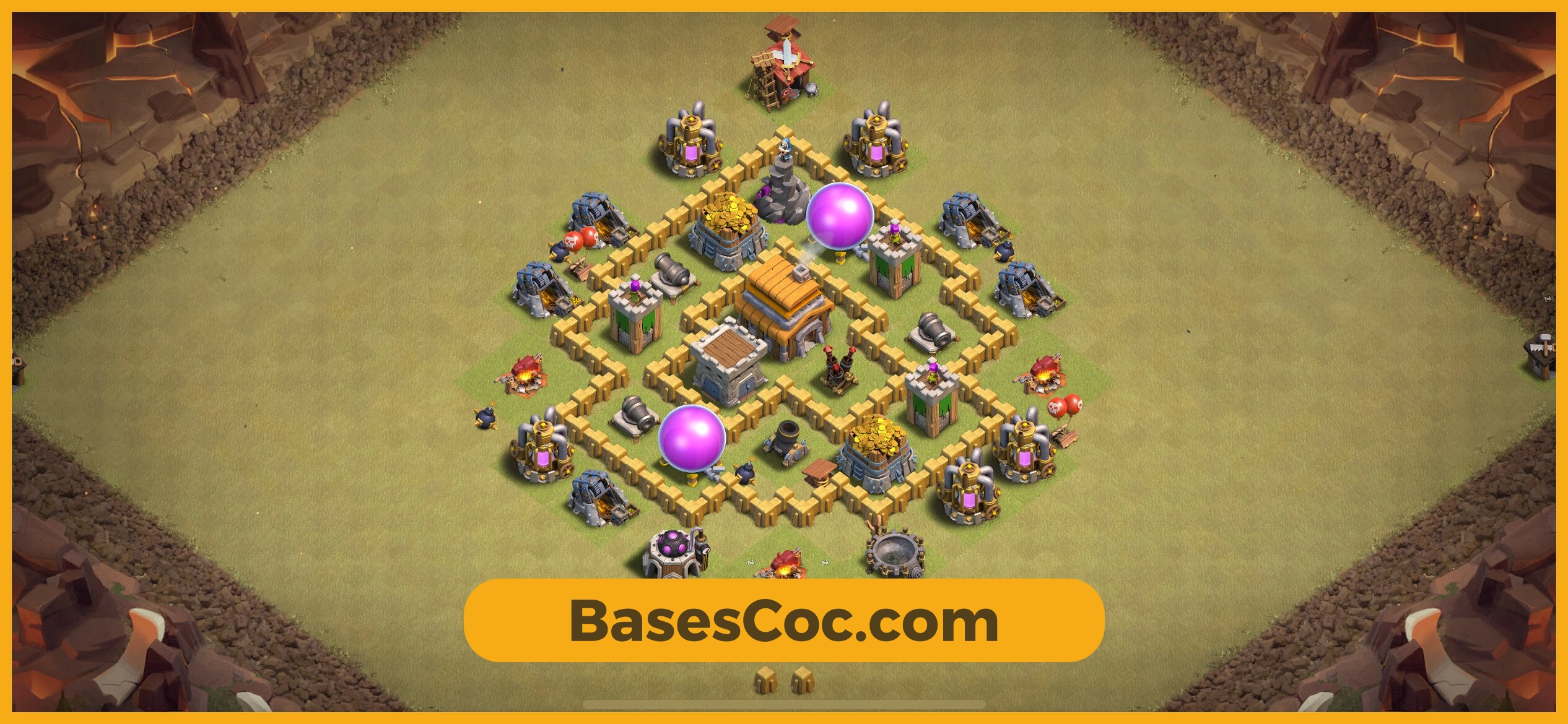 TH5 war Base