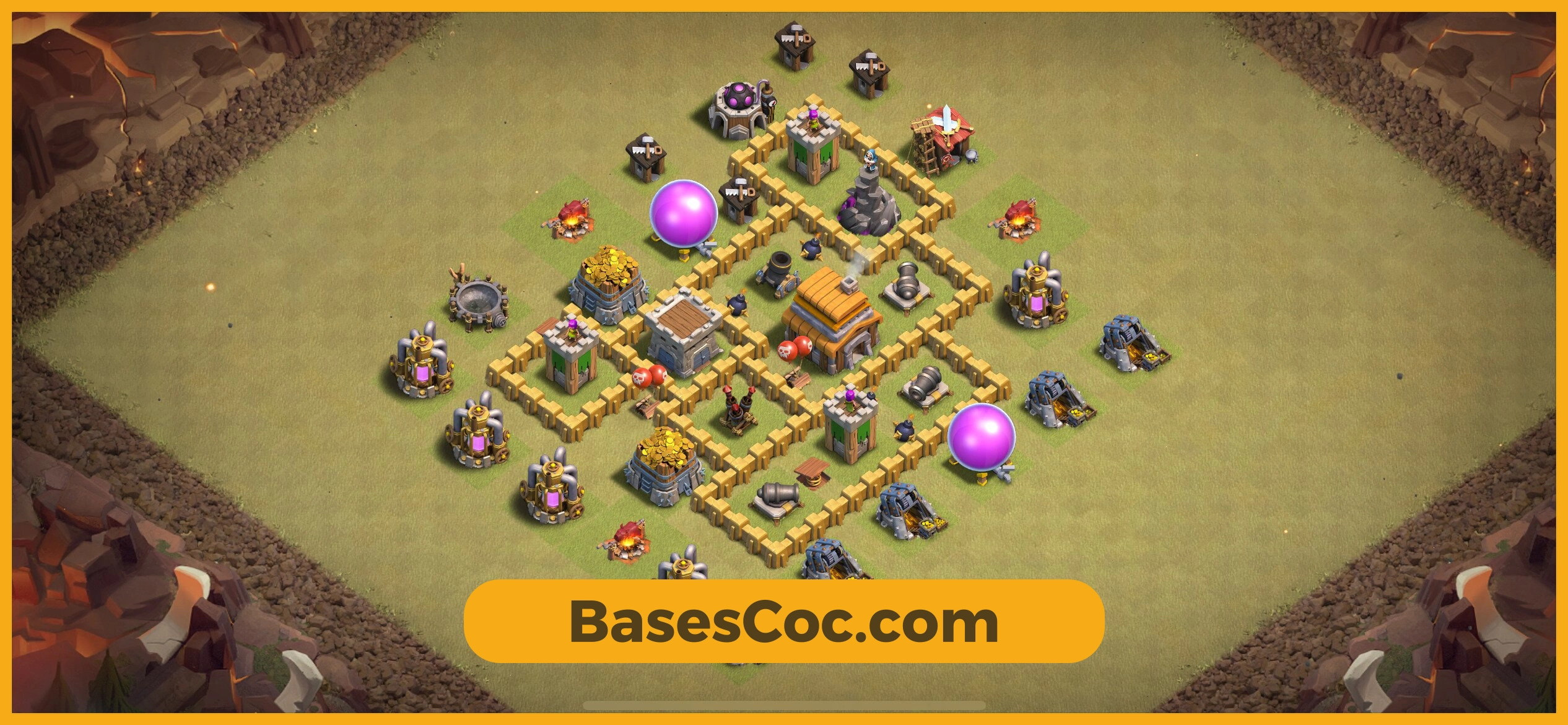 TH5 war Base