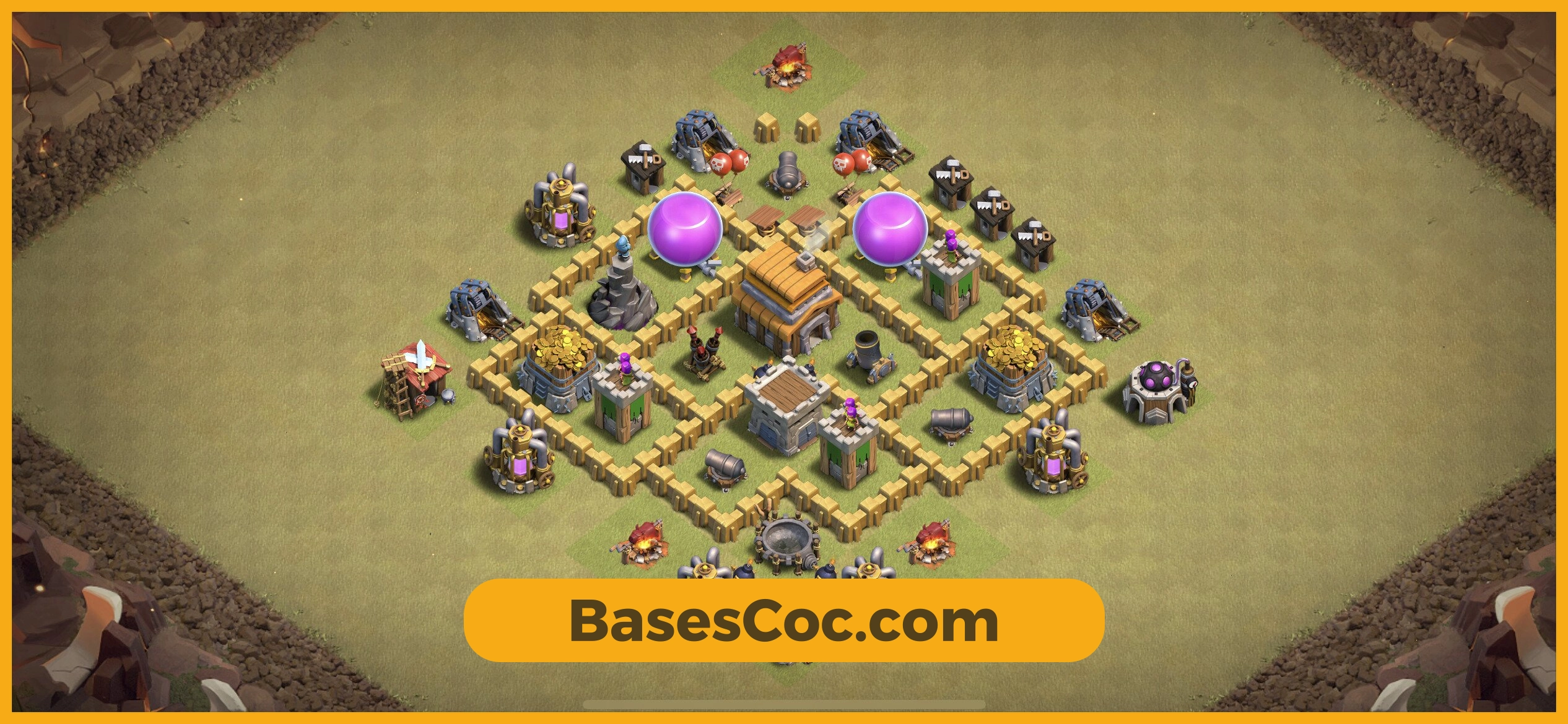 TH5 war Base