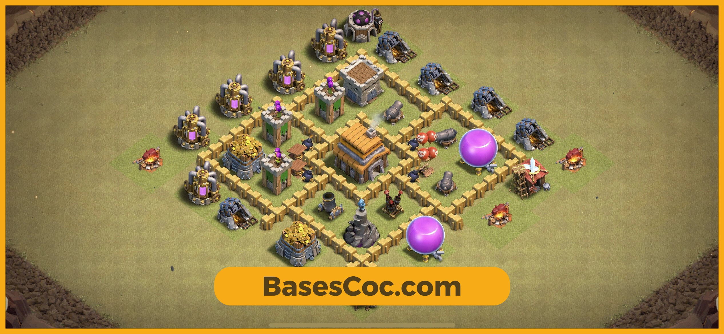 TH5 war Base