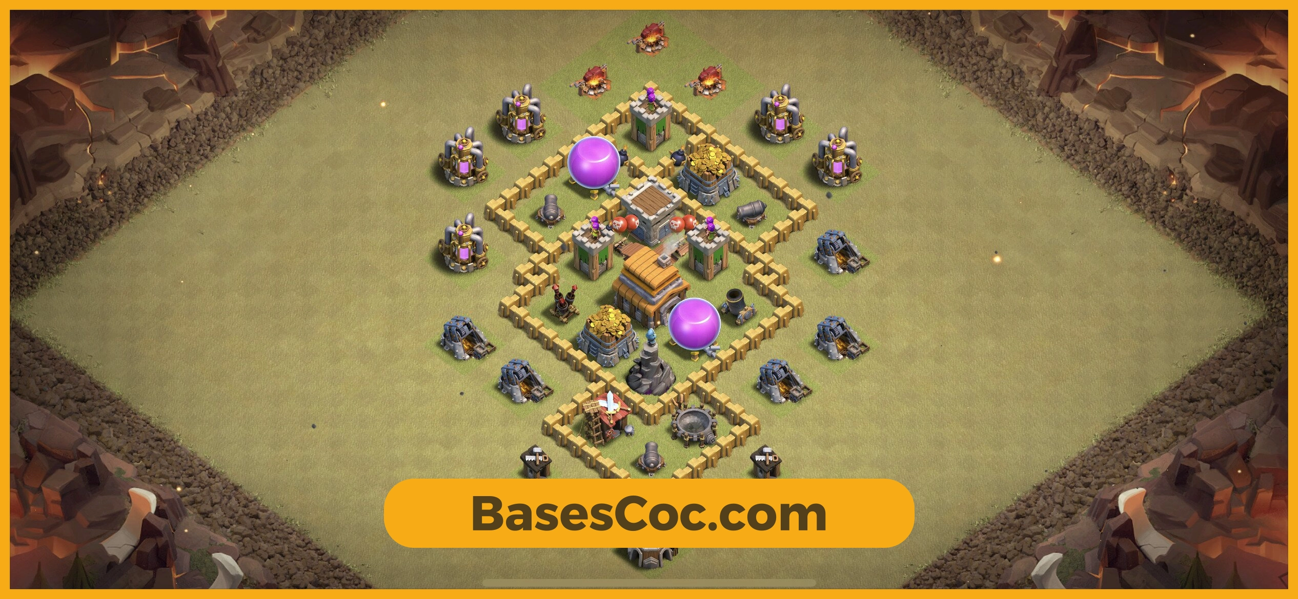TH5 war Base