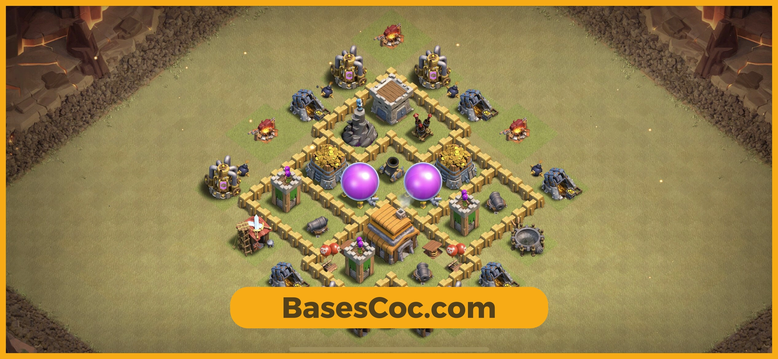 TH5 war Base